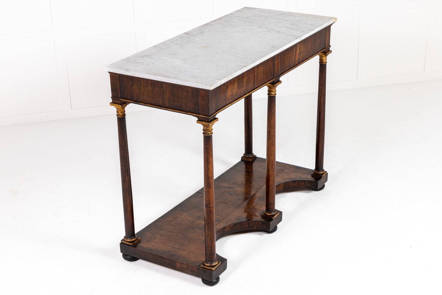 Early 19th Century French Walnut Console Table