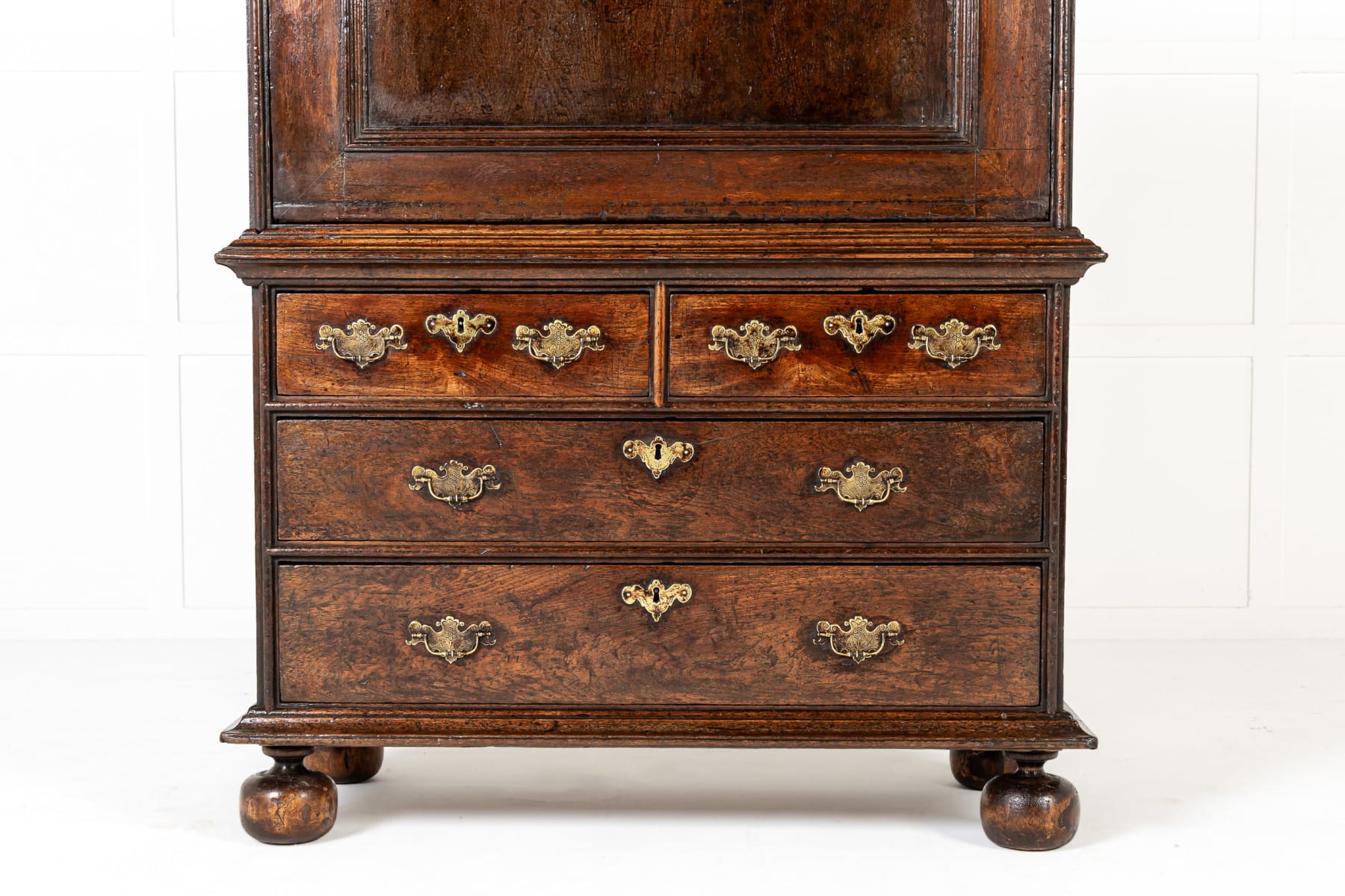 17th Century English William and Mary Period Walnut Escritoire