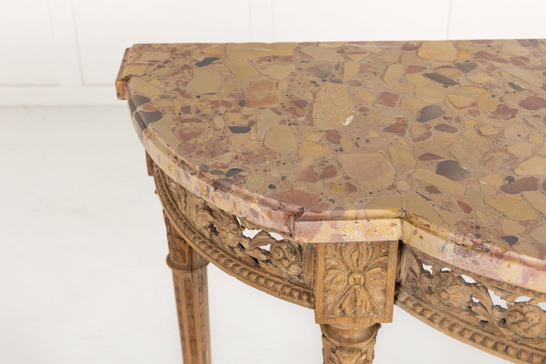 18th Century French Oak Console Table