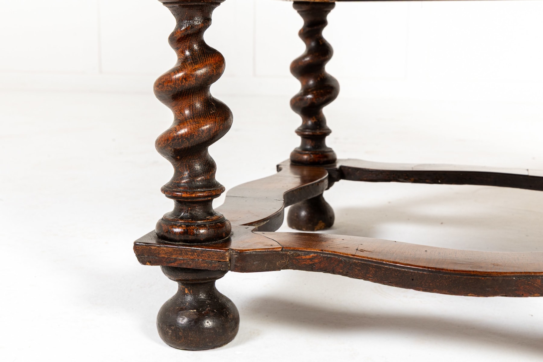 Late 17th/Early 18th Century English Walnut Chest on Stand