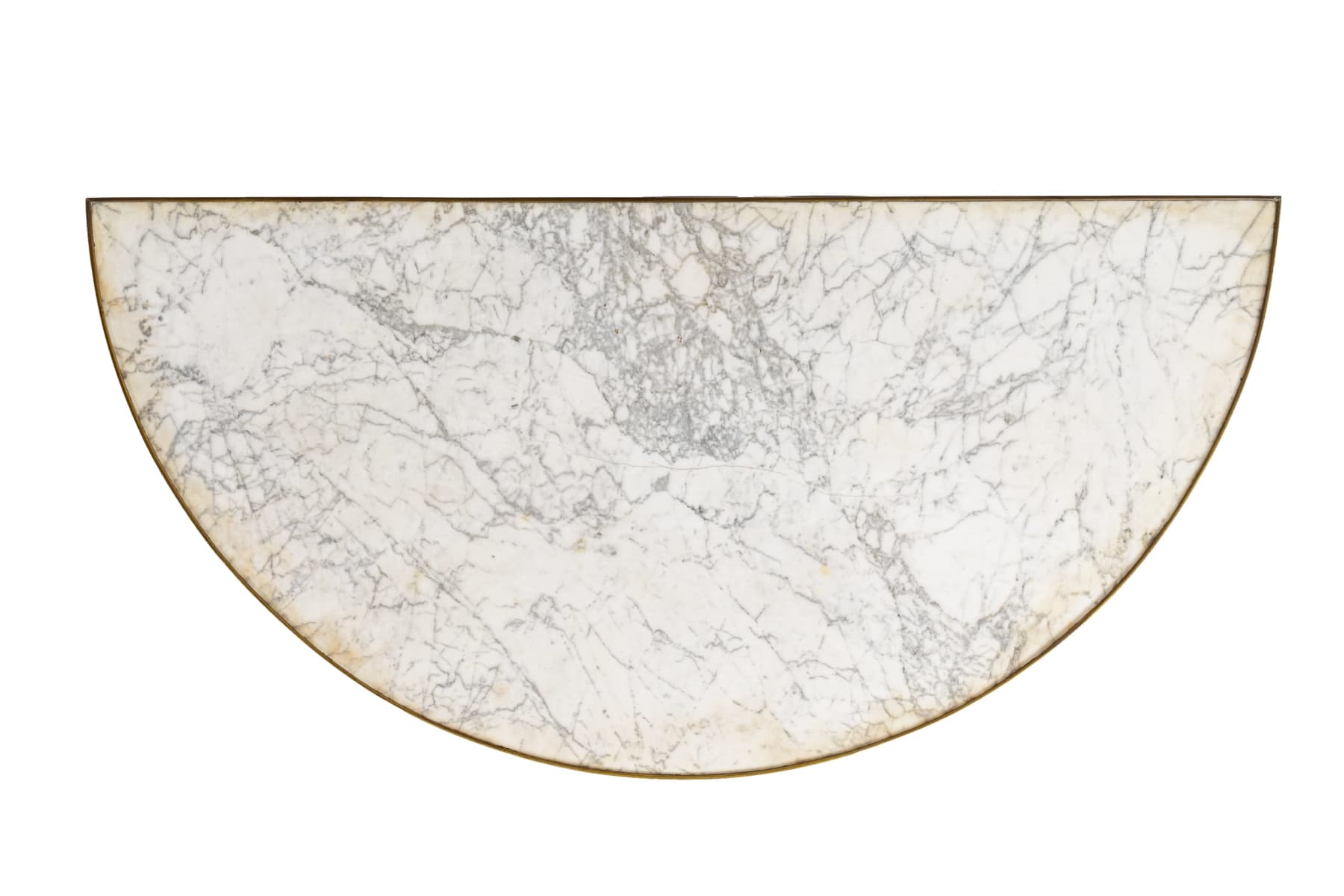 Early 19th Century Russian Mahogany Demi Lune Card Table