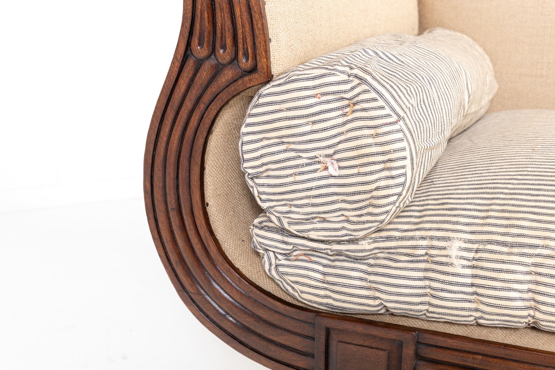 19th Century English Regency Mahogany Sofa