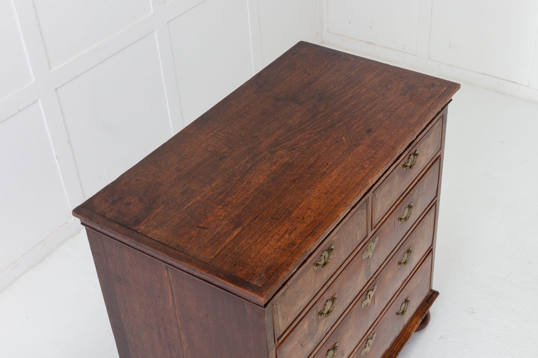 SOLD, 18th Century Queen Anne Walnut Chest of Drawers
