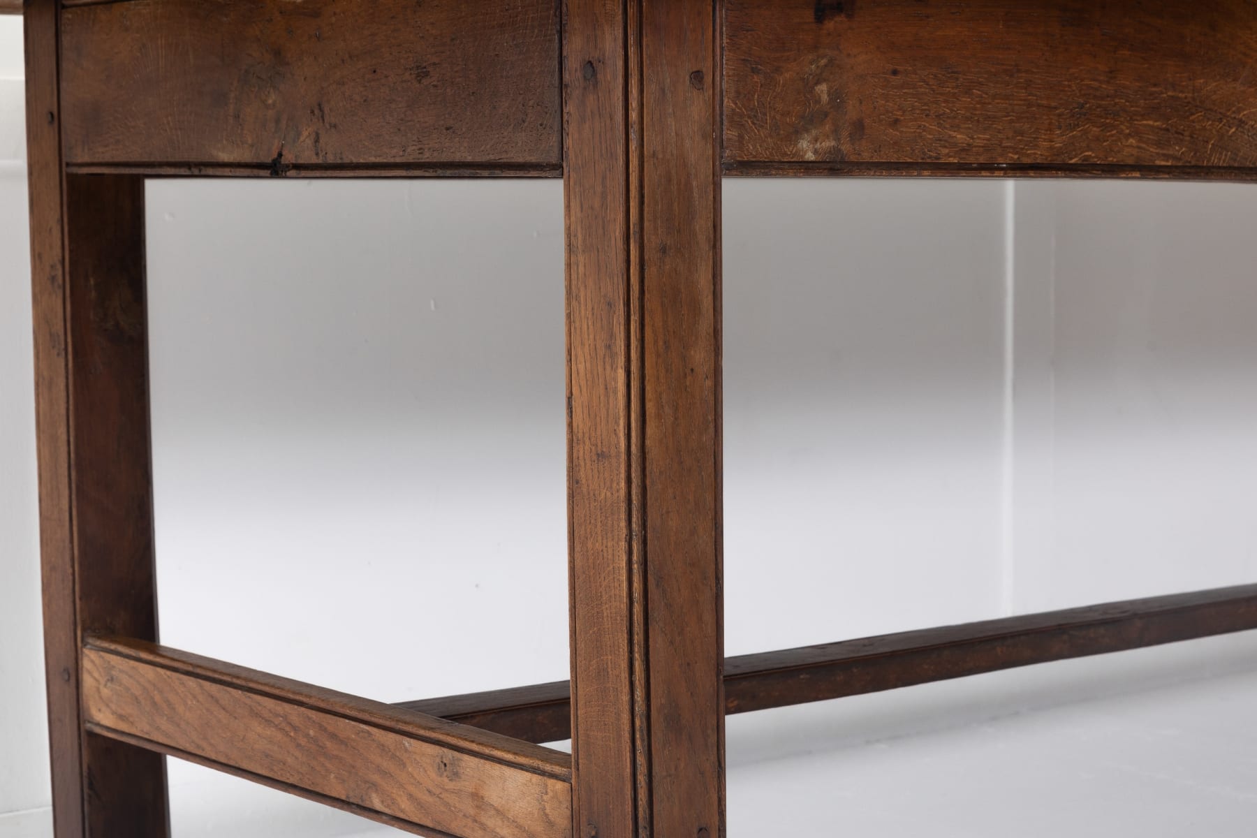 Large 18th Century Oak Farmhouse Table