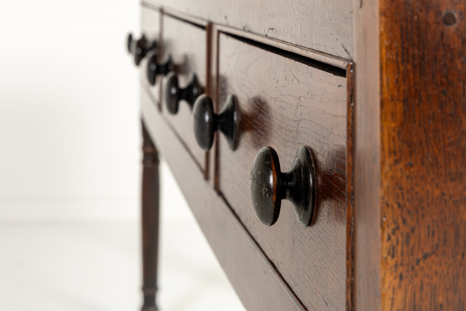 19th Century English Oak Dresser Base