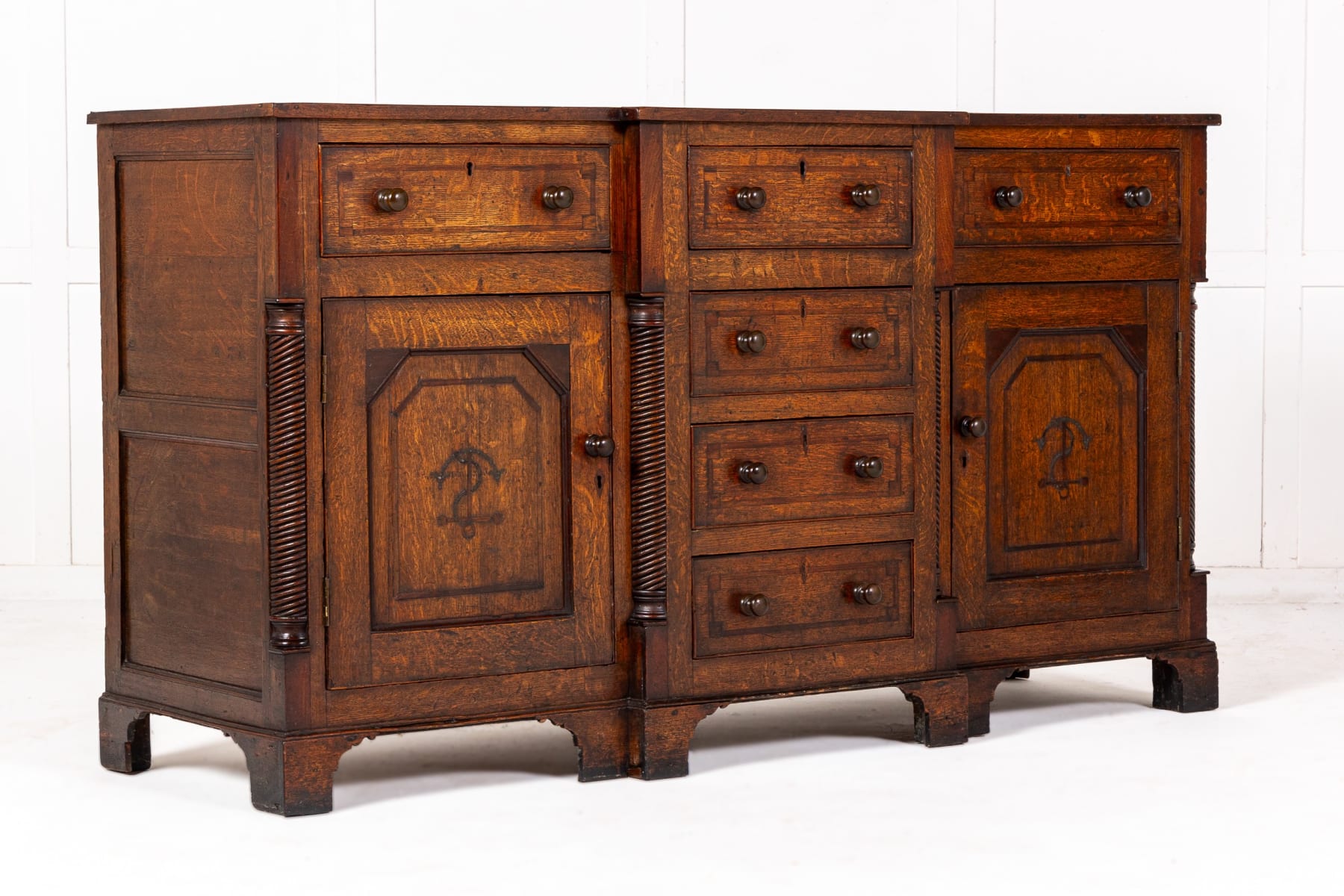 18th Century Oak Dresser Dresser Base