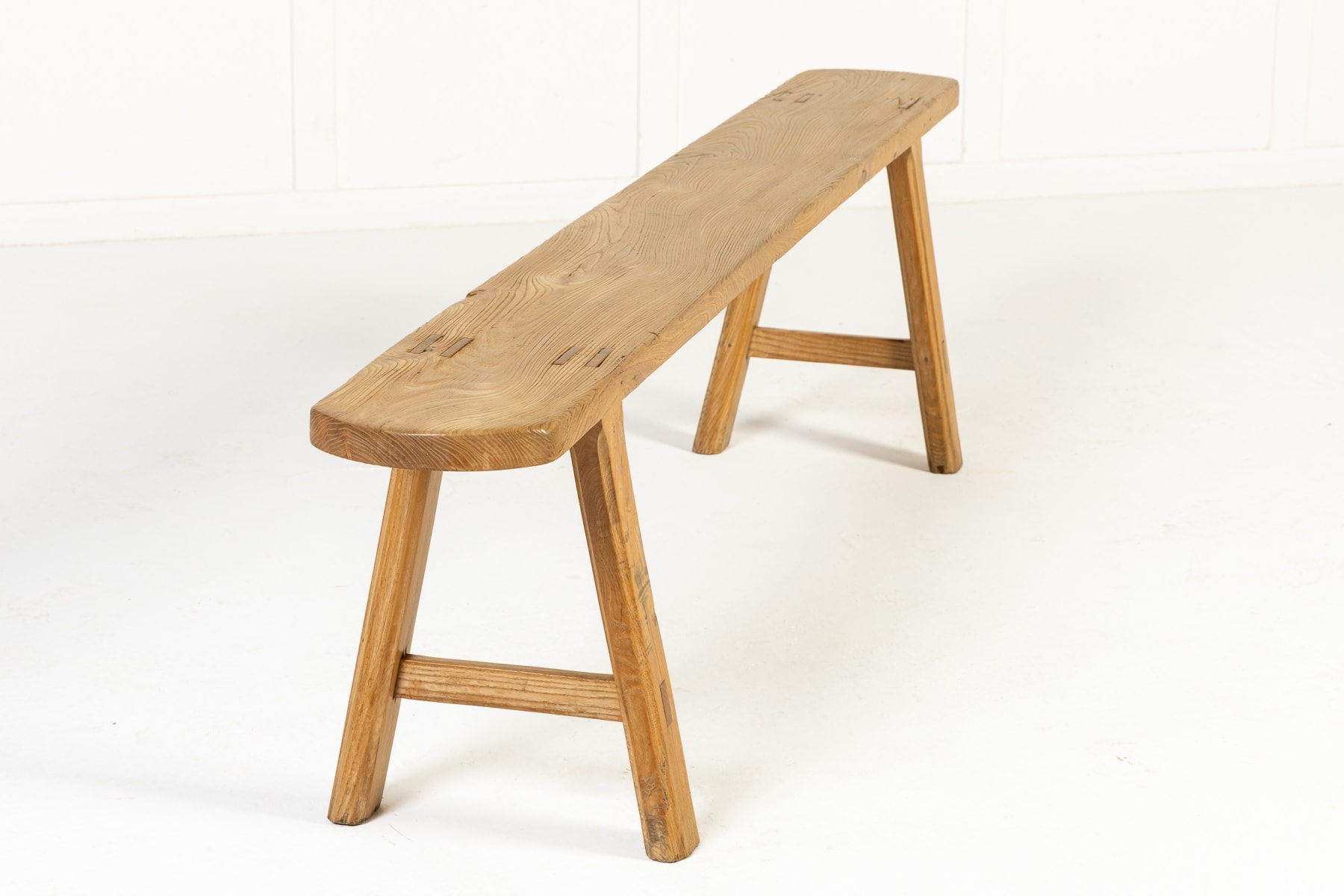 Pair of 18th Century French Ash Benches