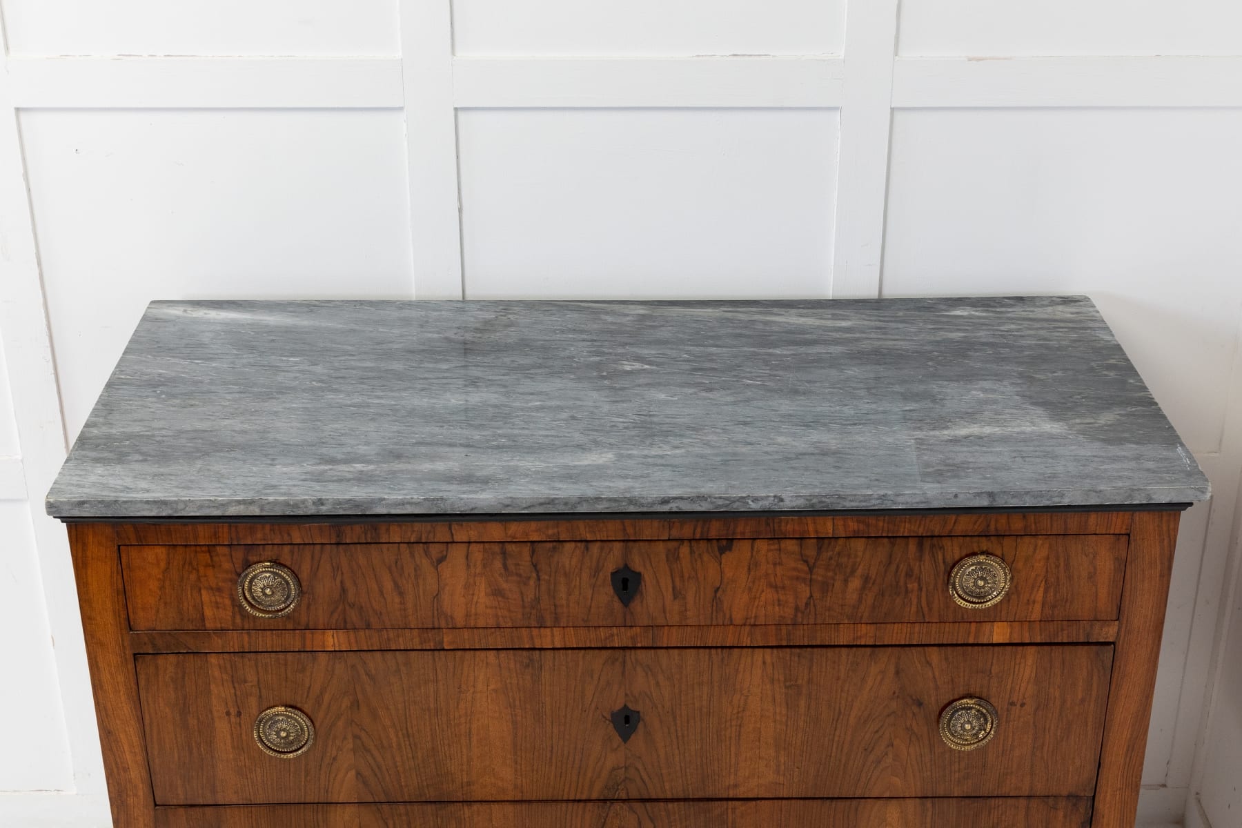 SOLD, Pair of Early 19th Century Italian Walnut Chest of Drawers