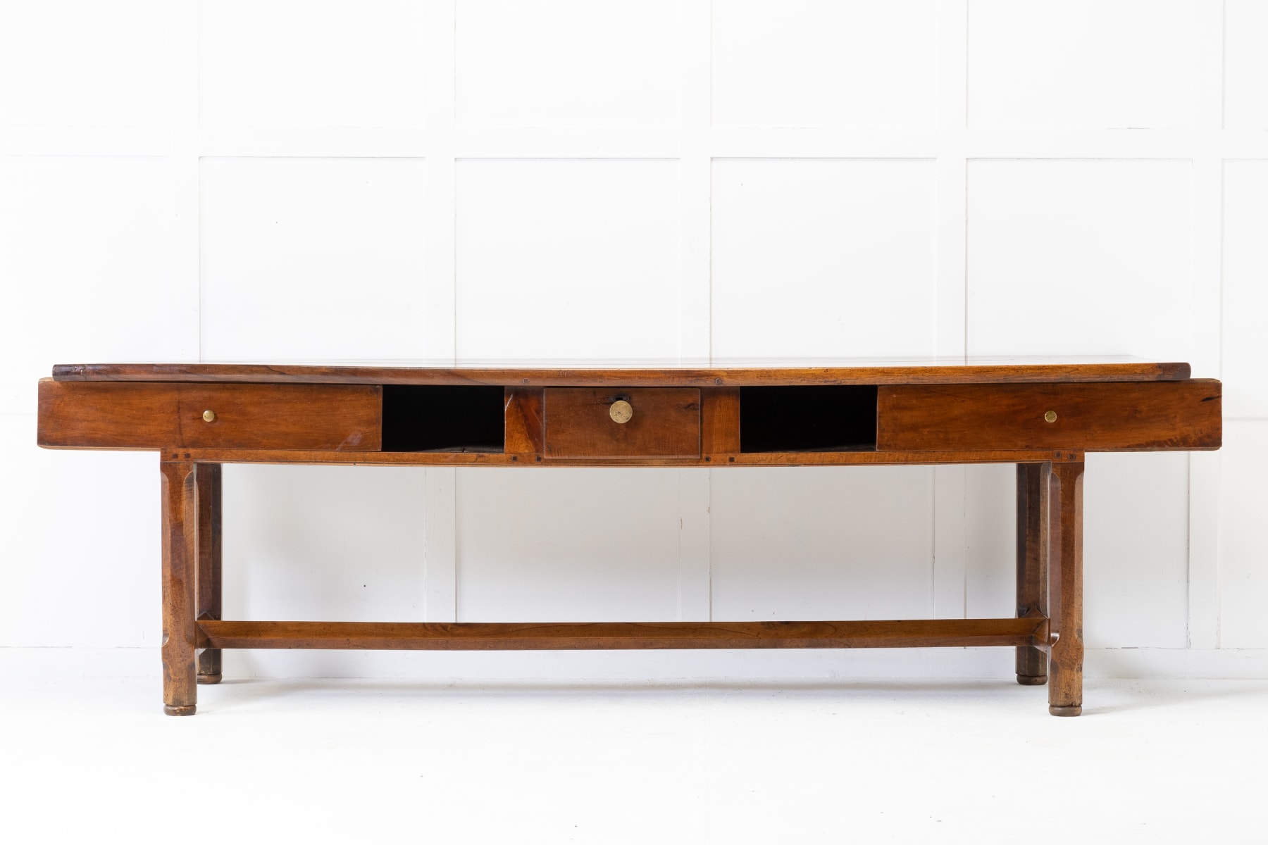 19th Century French Walnut Serving Table