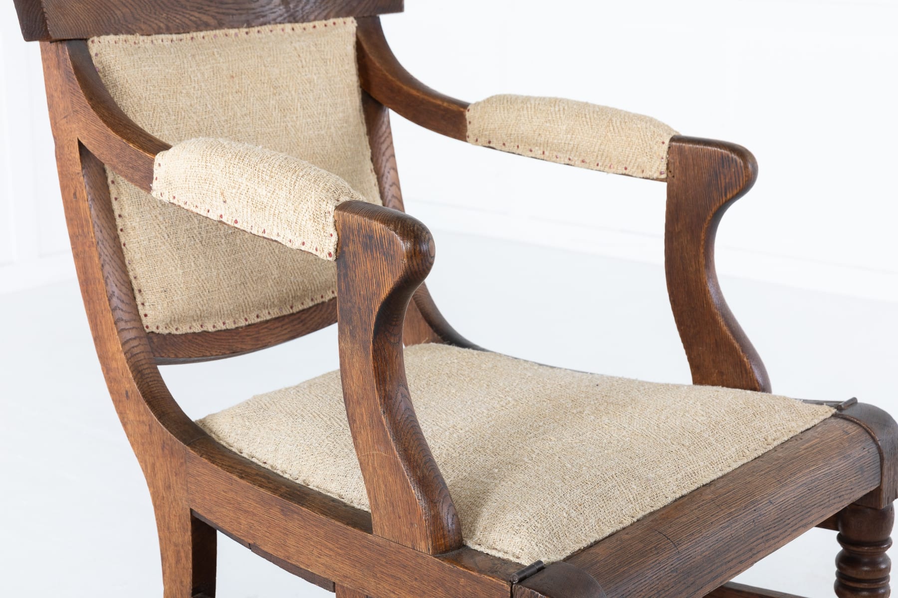 SOLD, 19th Century Oak Metamorphic Armchair