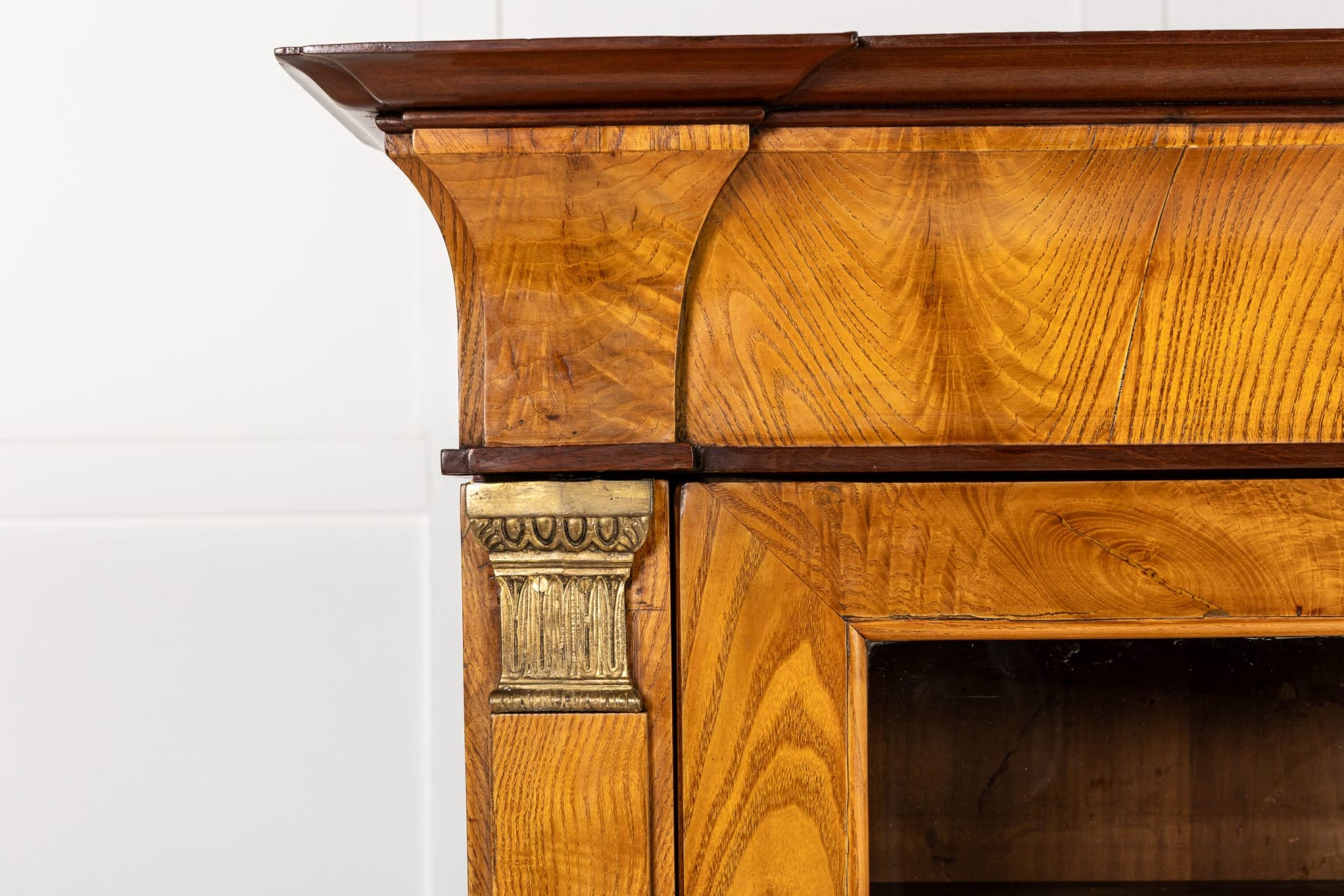 19th Century French Ash Bookcase