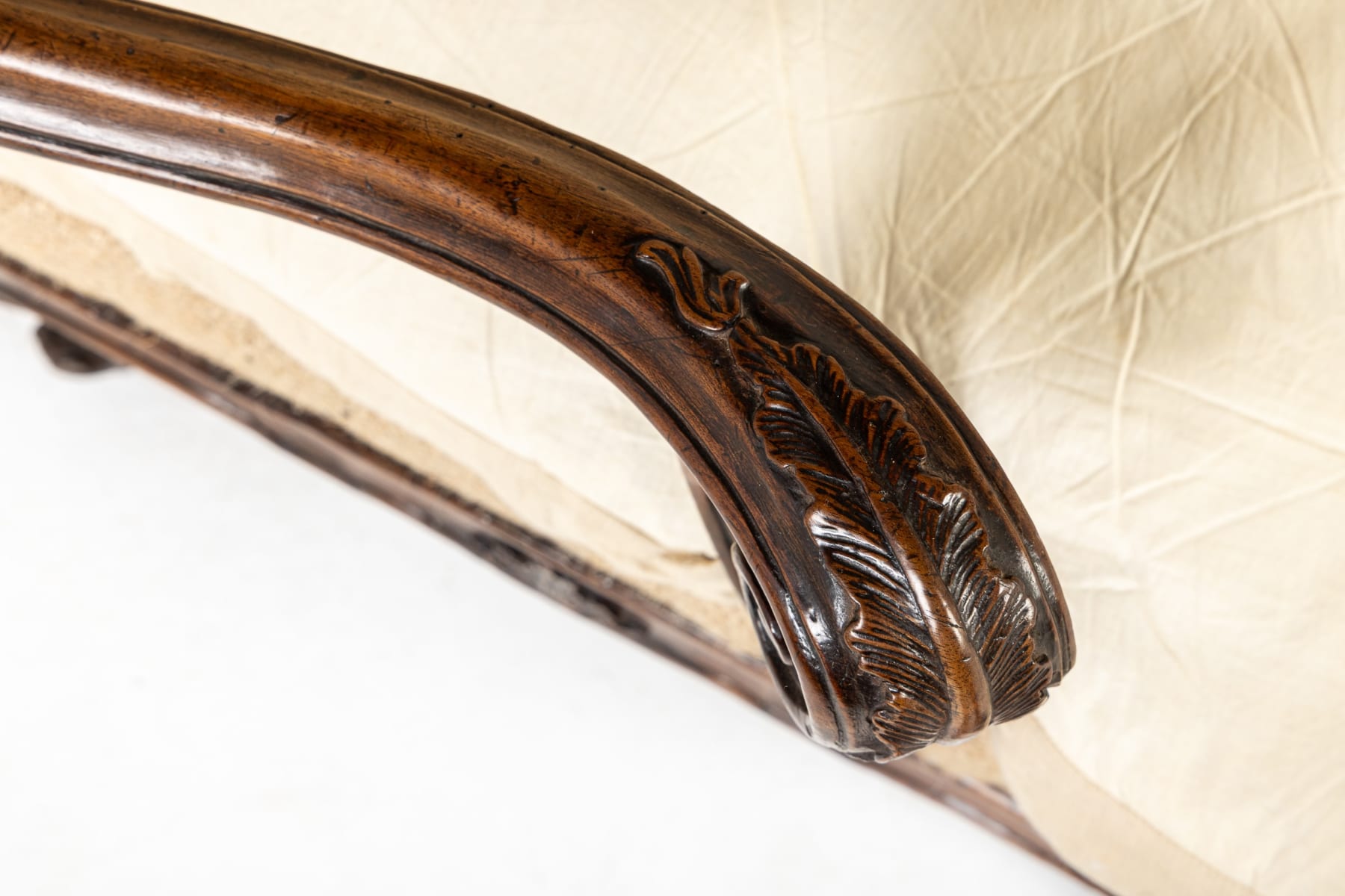 18th Century Italian Walnut Sofa