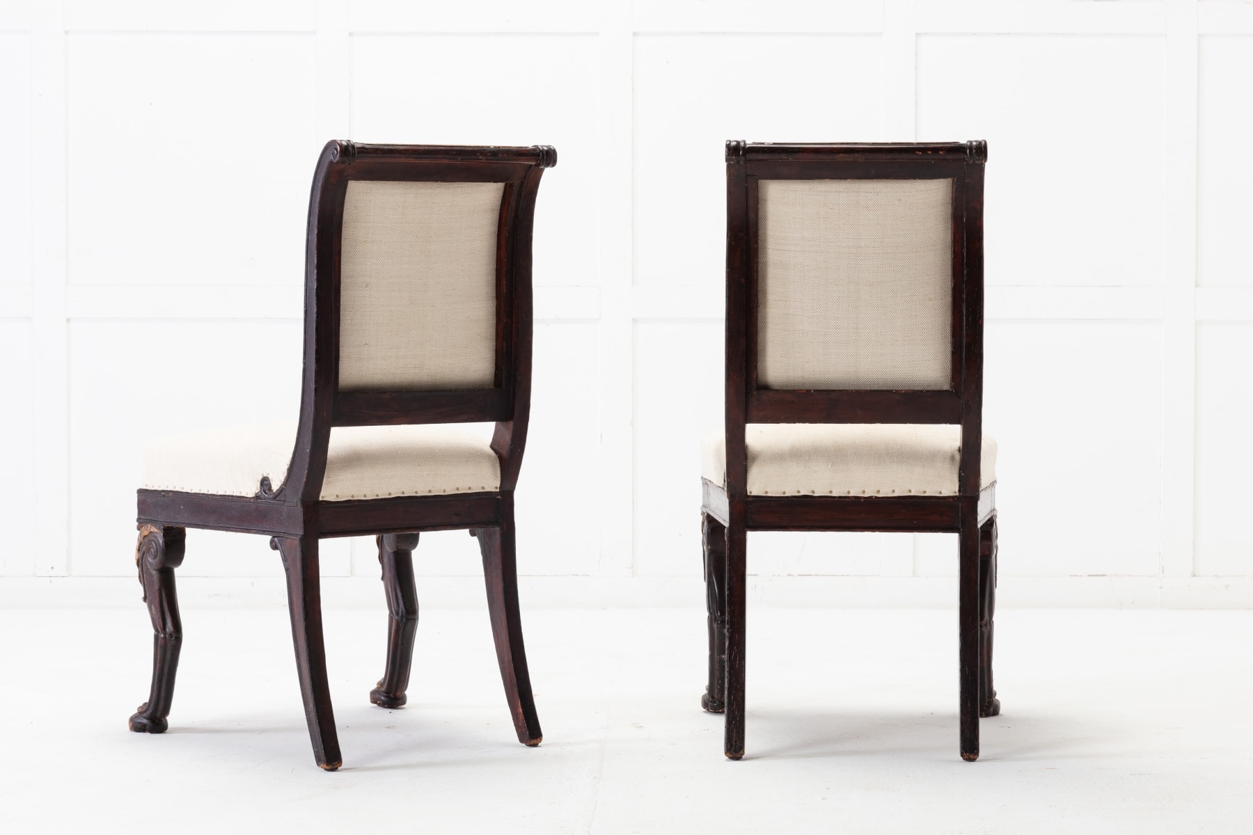 SOLD, Pair of Early 19th Century French Side Chairs