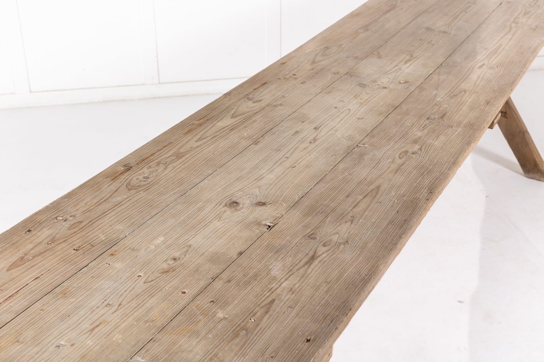 Mid-Century French Pine Table