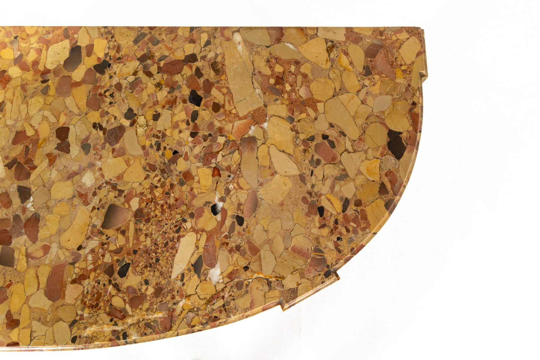 French Gilt Console Table with Marble Top (by Charles Bernel - Paris)