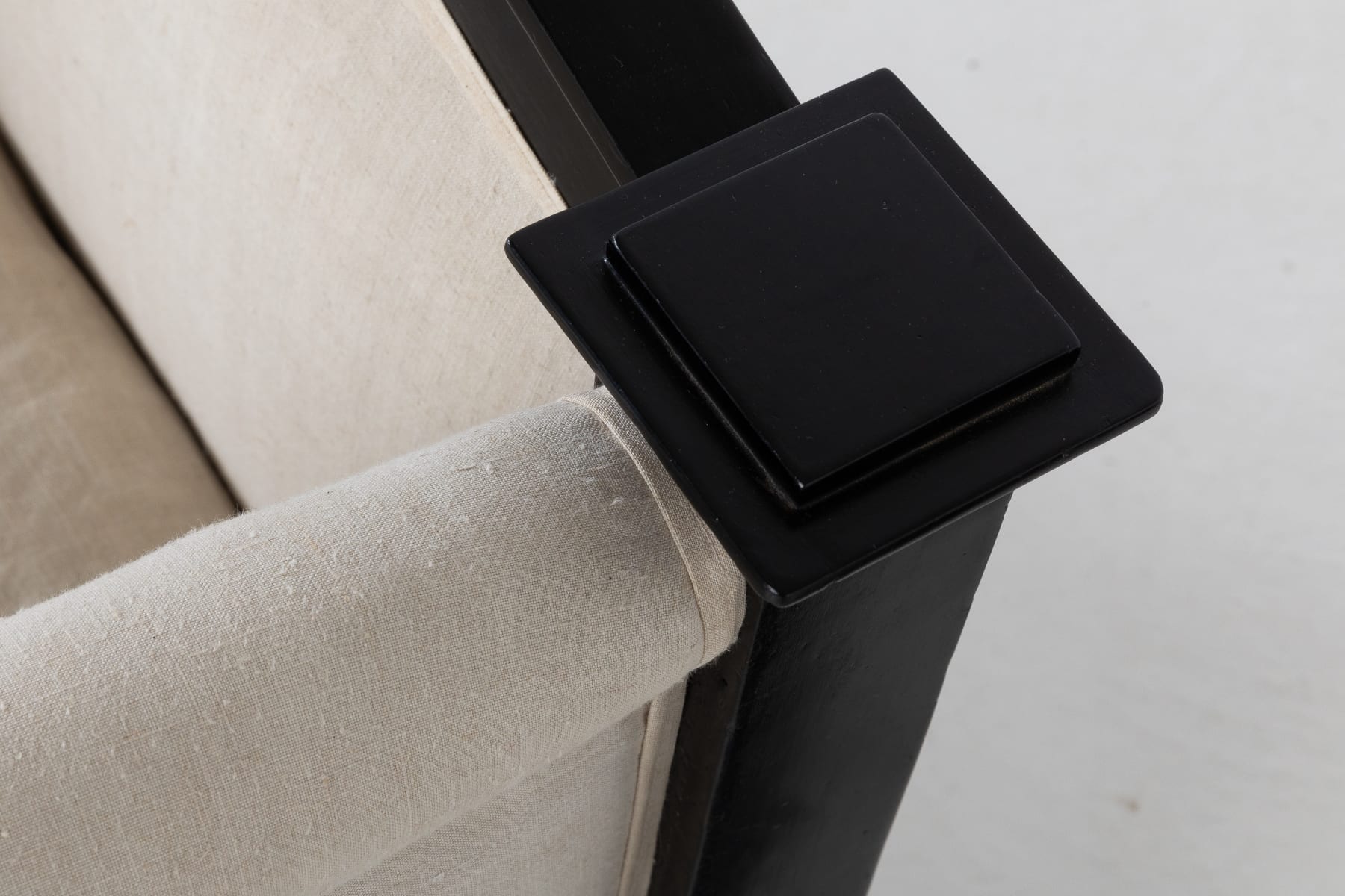 Pair of Early 19th Century French Ebonised Sofas