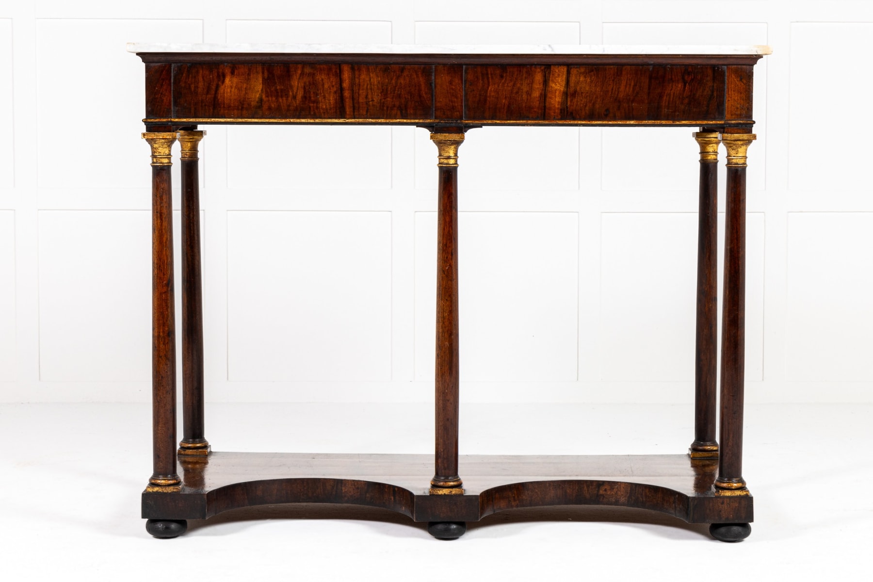 Early 19th Century French Walnut Console Table