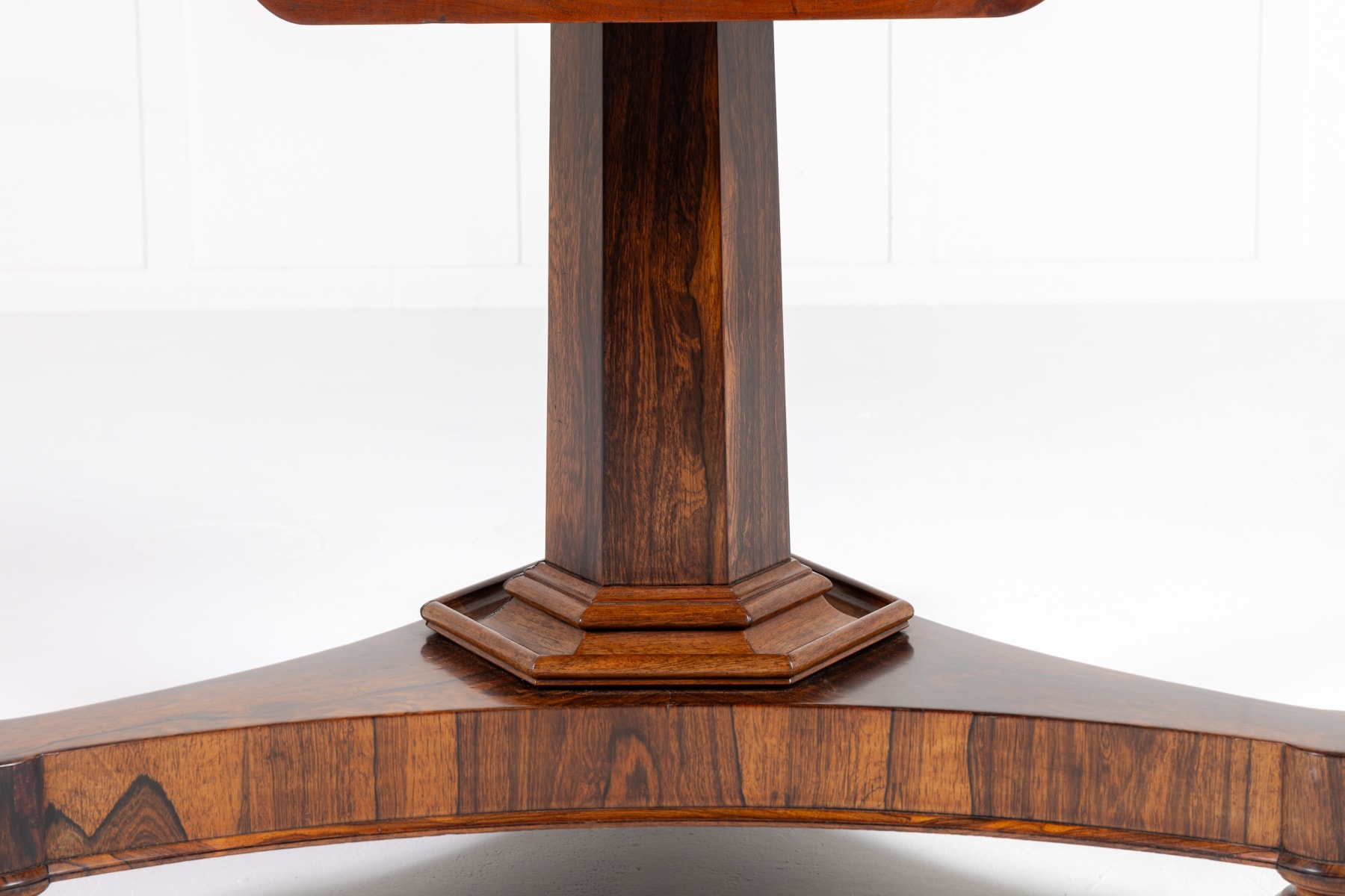 19th Century English Regency Rosewood Centre Table
