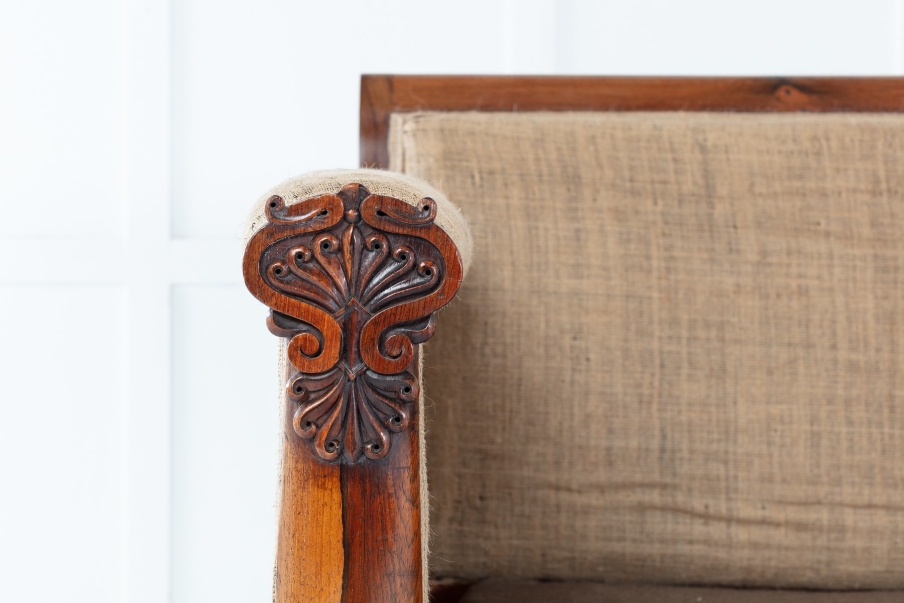 SOLD, 19th Century Regency Rosewood Sofa