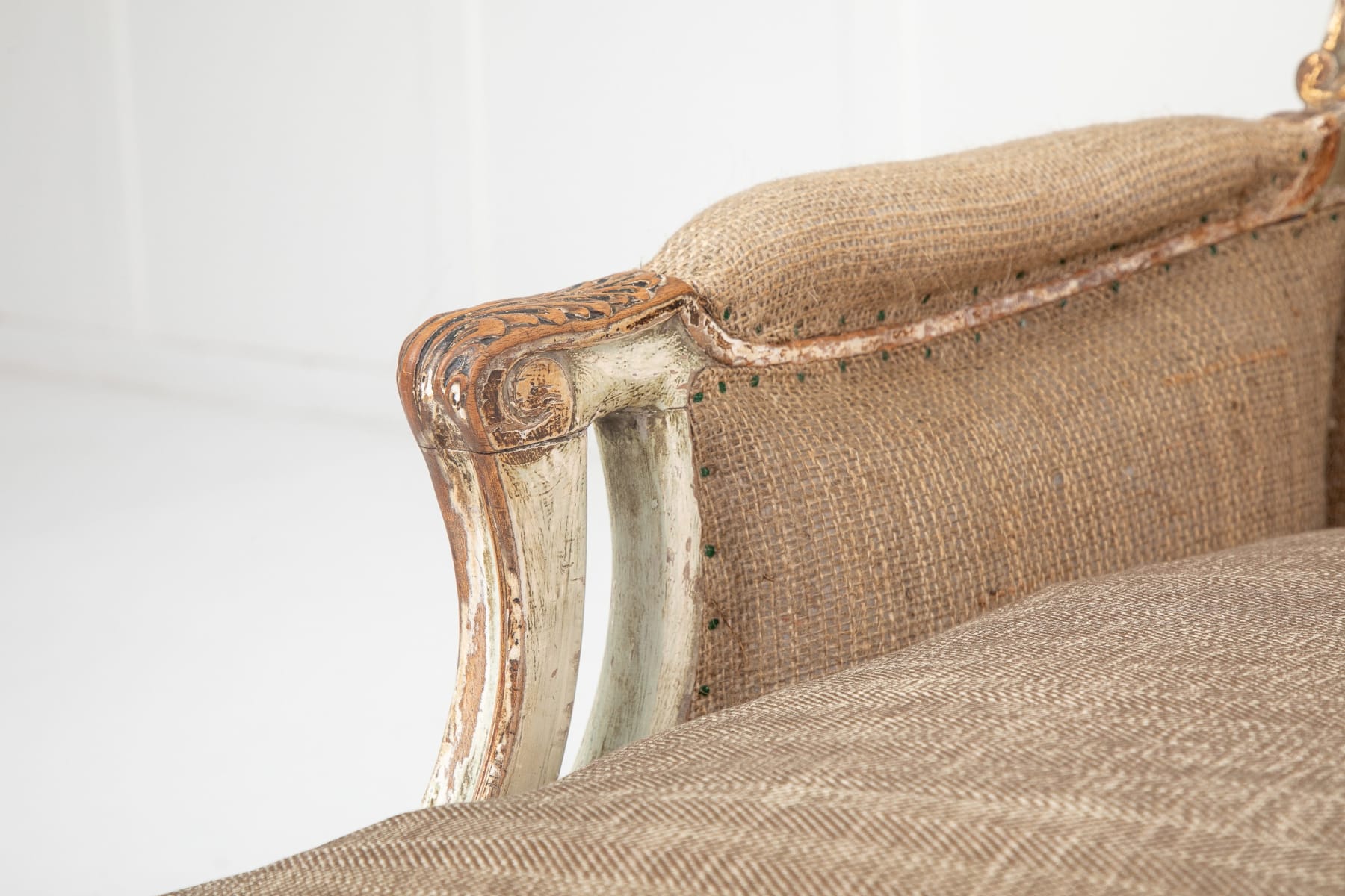 Pair of 19th Century French Painted Armchairs