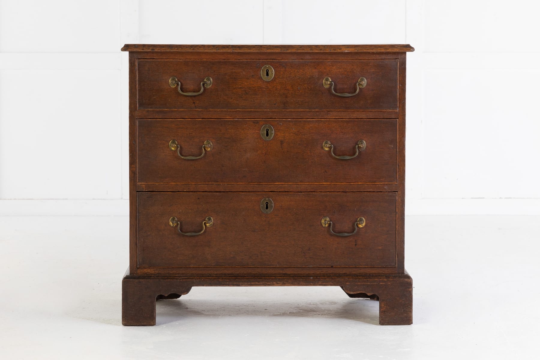 SOLD, 18th Century English Oak Commode