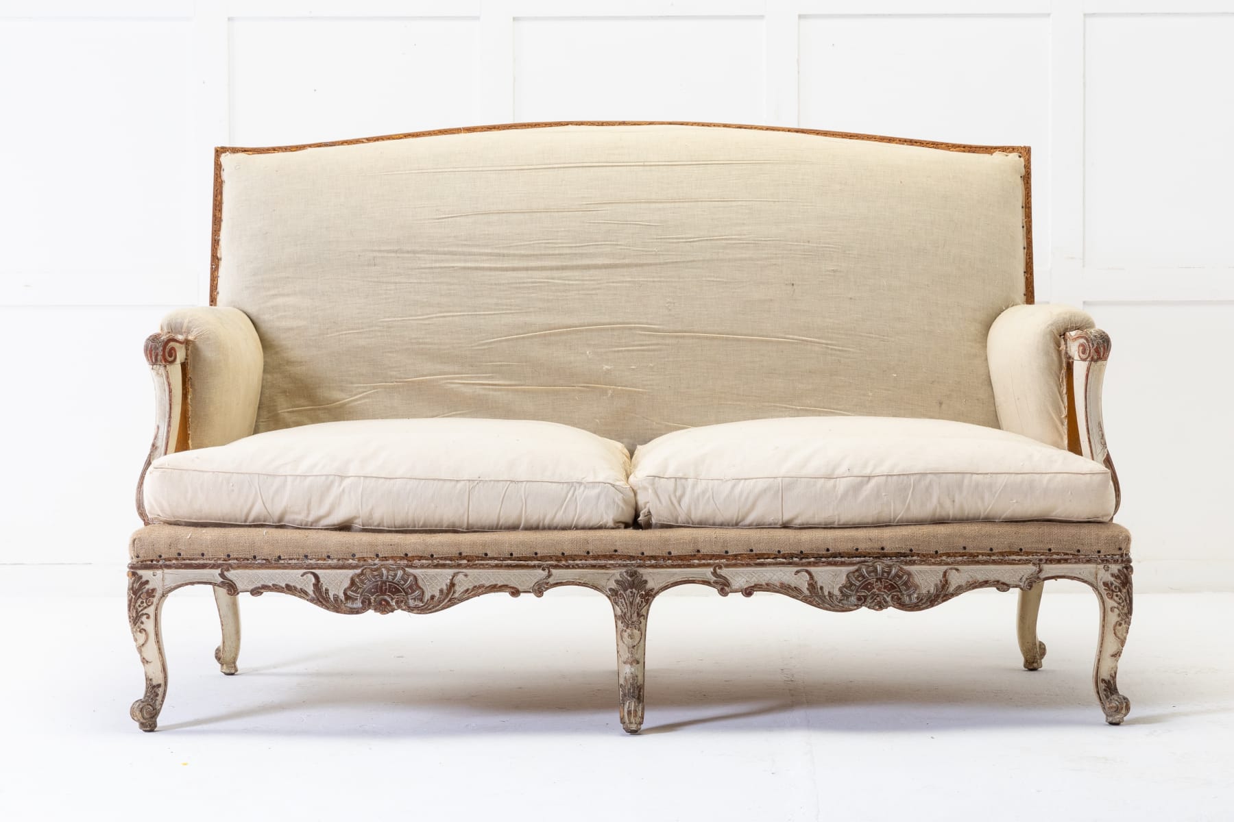 19th Century French Painted Sofa