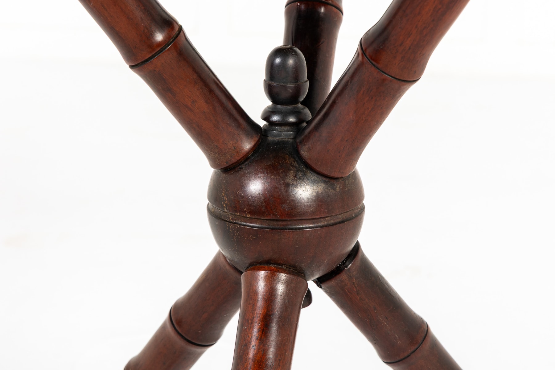 19th Century English Walnut Parquetry Occasional Table