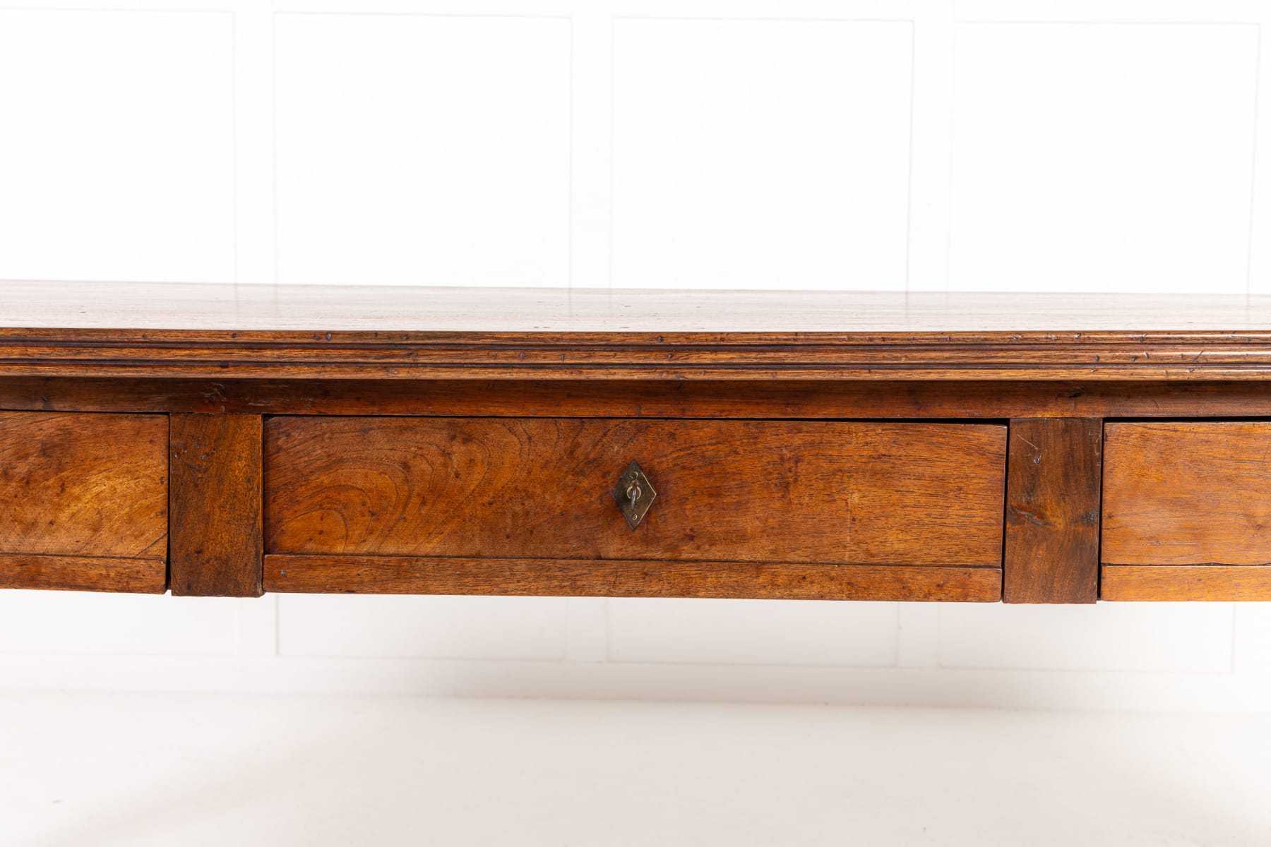 19th Century French Walnut Drapers/Serving Table