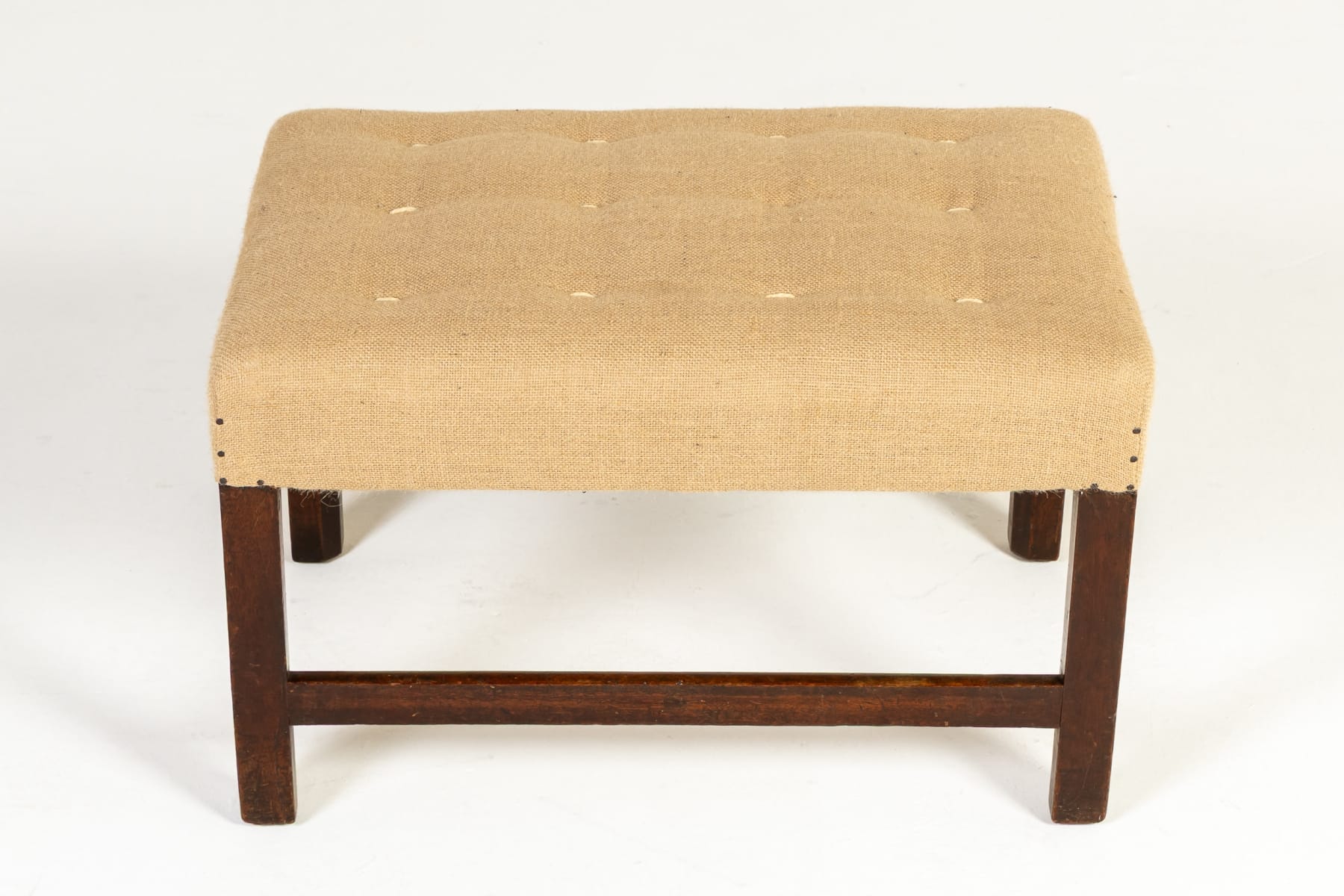 18th Century English Mahogany Stool