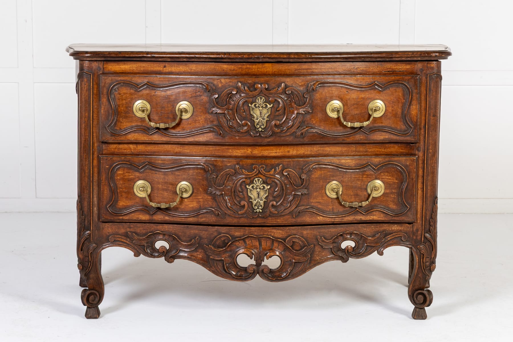 18th Century French Walnut Commode