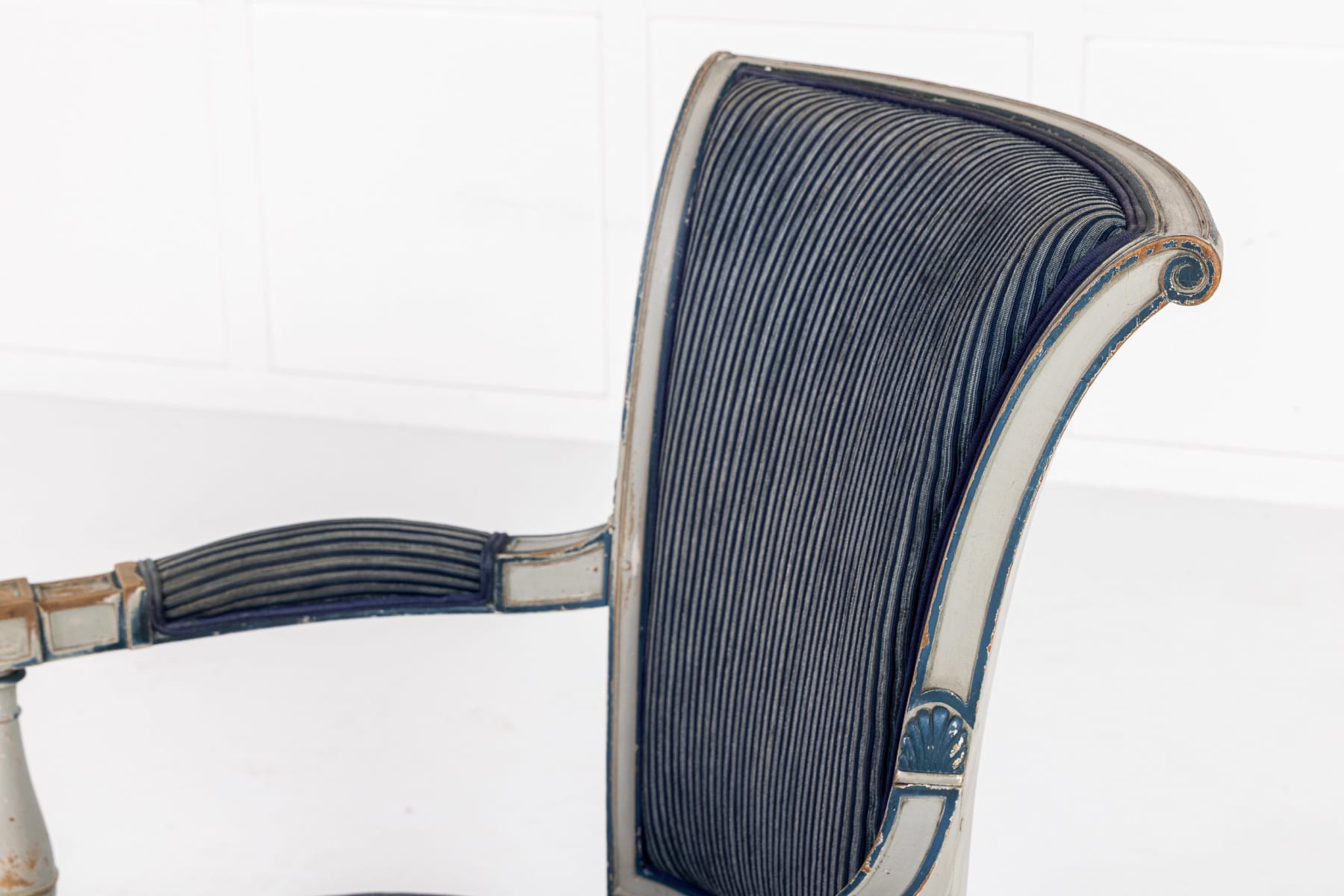 Pair of 19th Century French Painted Armchairs