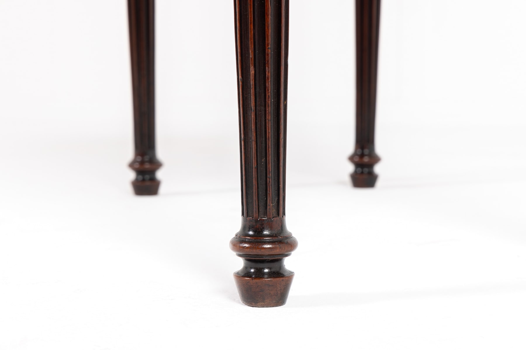 18th Century George III Mahogany Tea Table