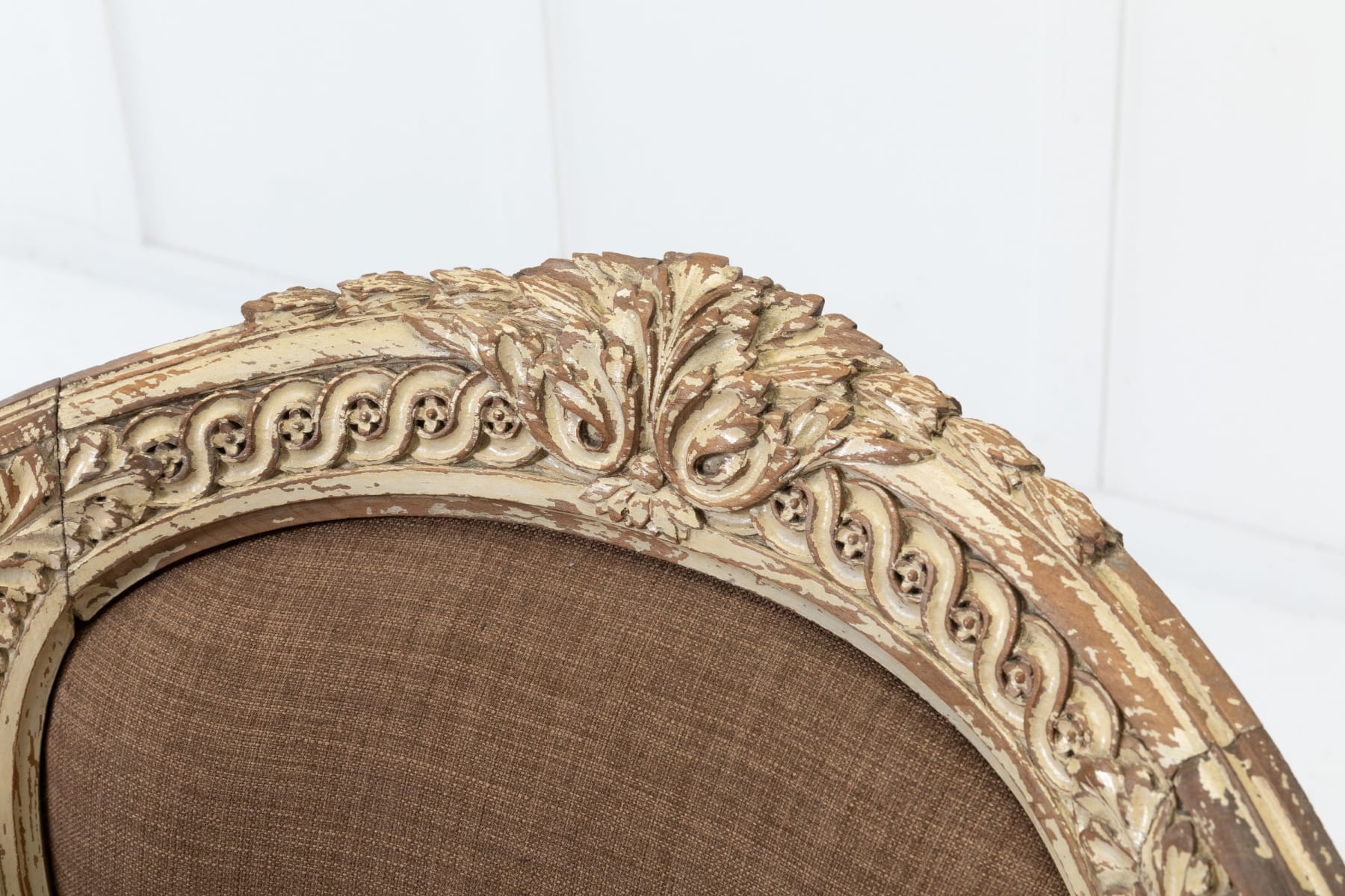 19th Century French Carved Wood Chair