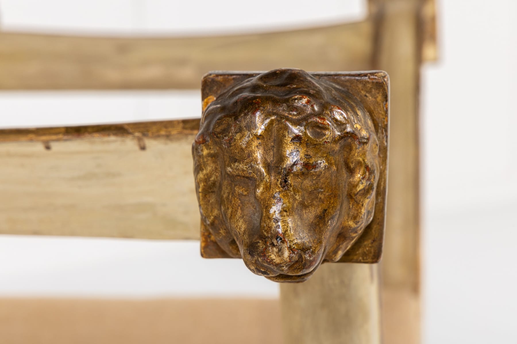 Large Pair of Early 19th Century Italian Painted Window Seats