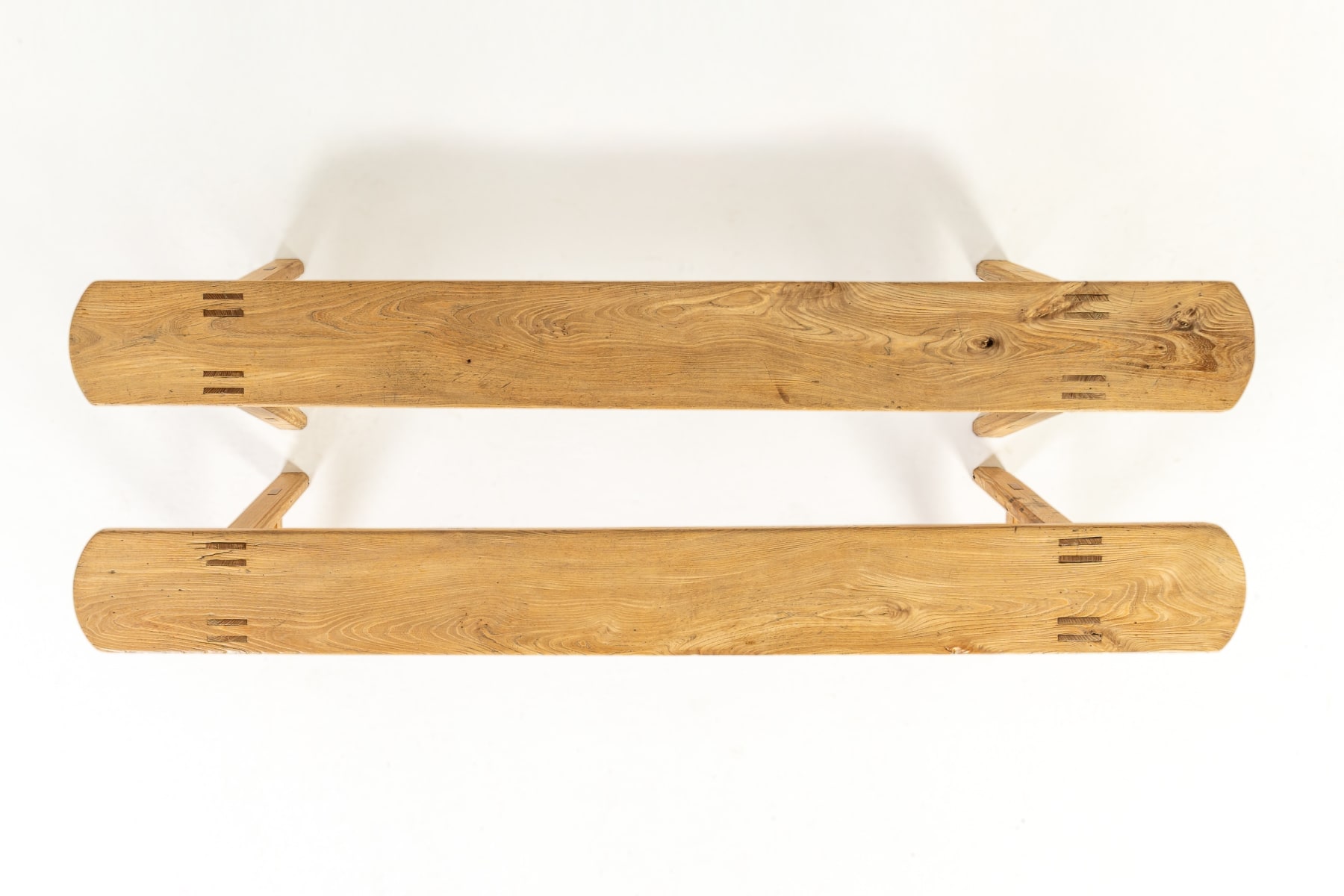 Pair of 18th Century French Ash Benches