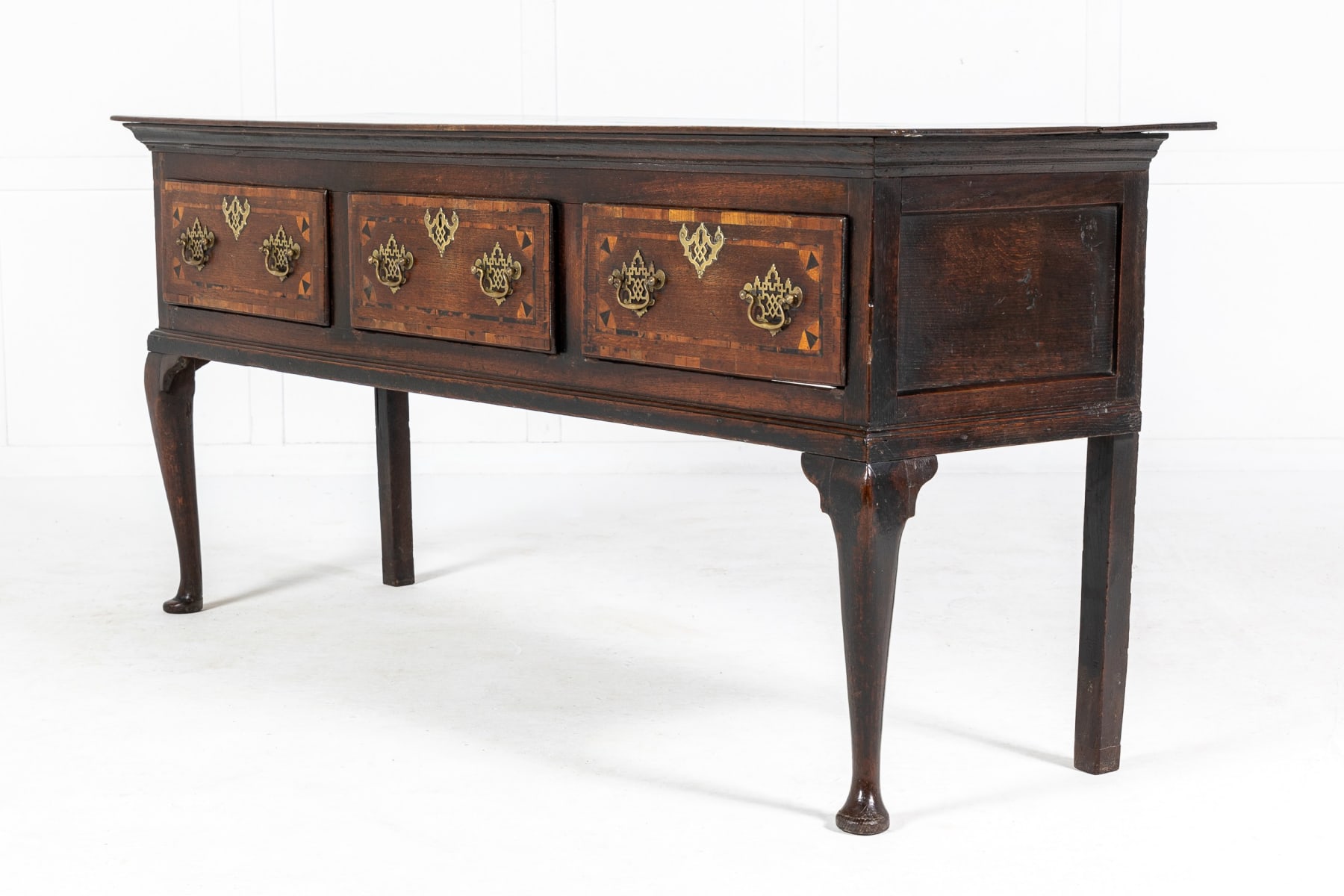 George III Oak Dresser Base