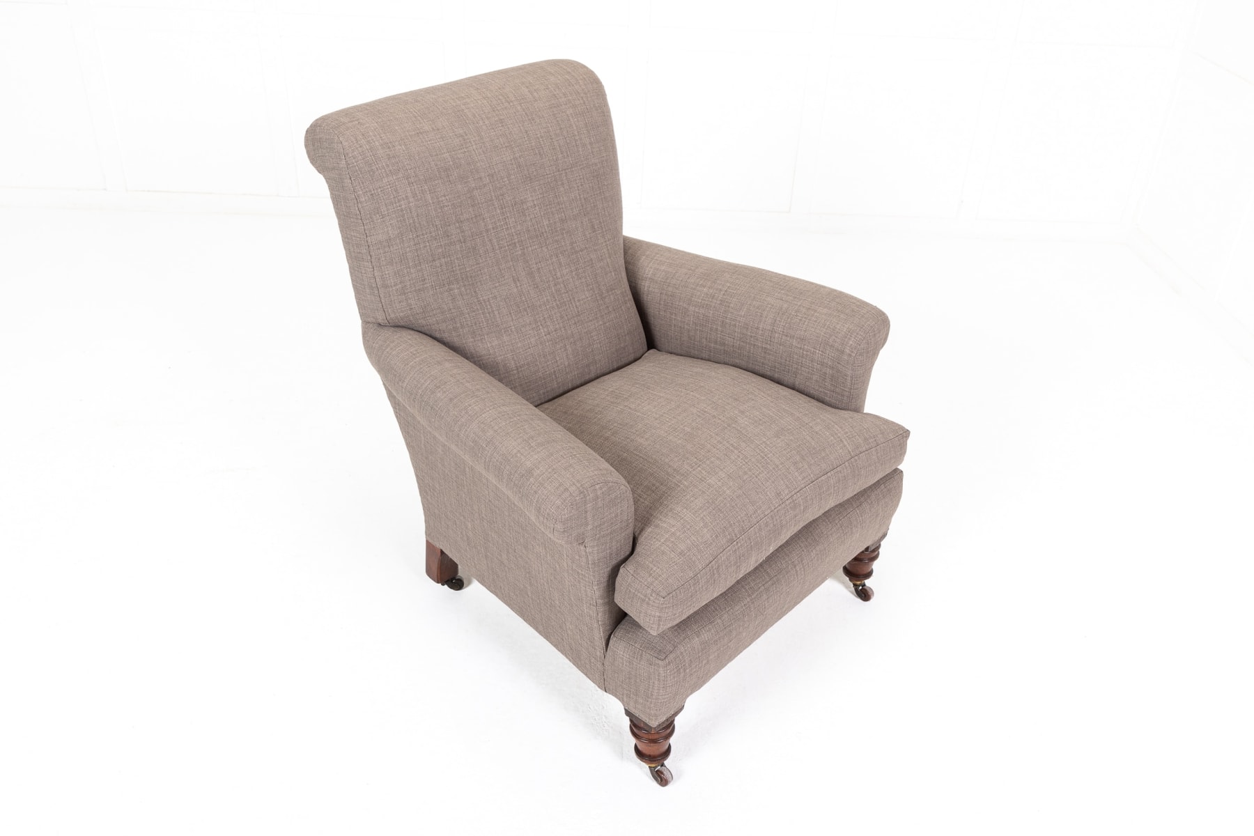 Pair of 19th Century English Mahogany Armchairs