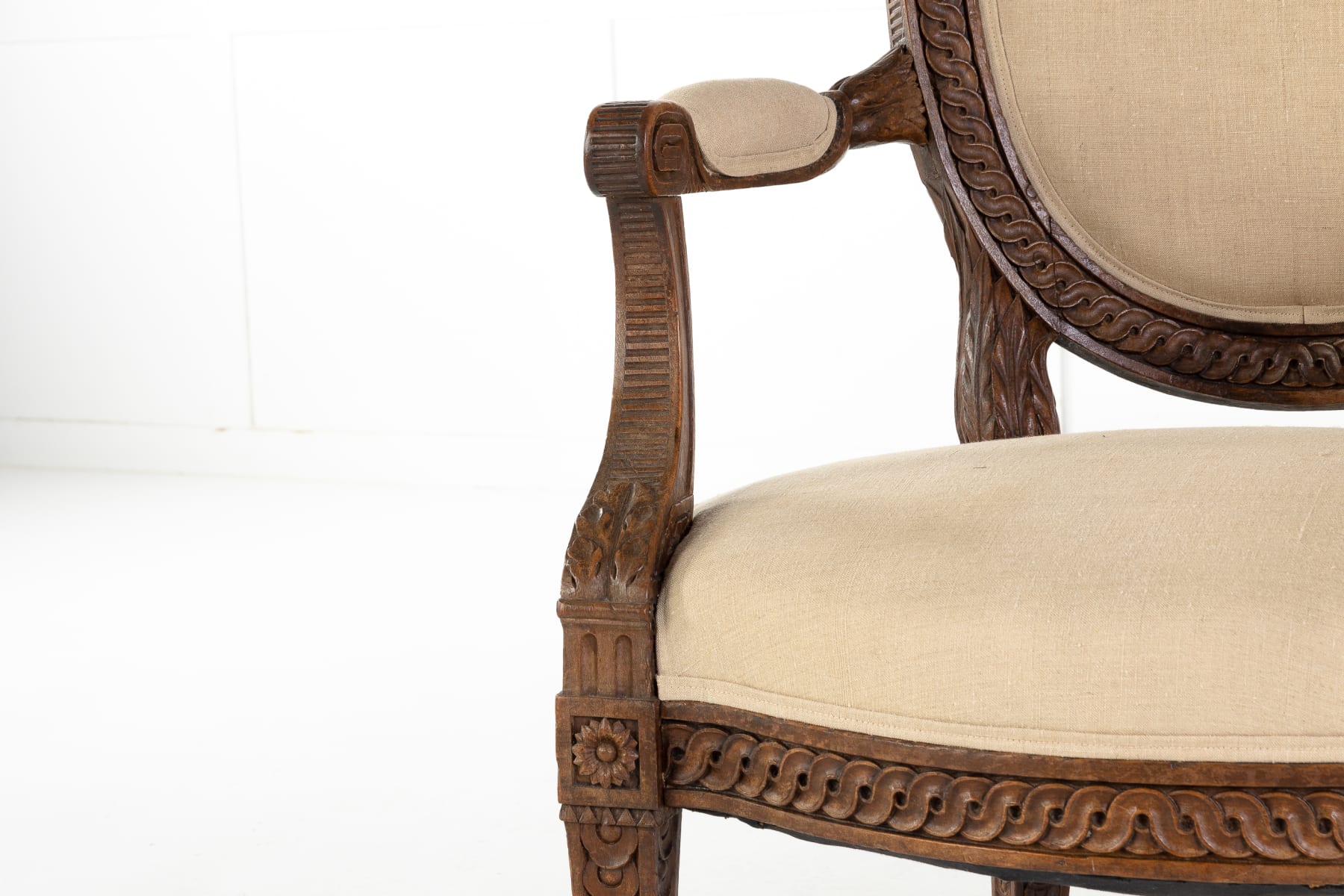 Pair of French 18th Century Armchairs