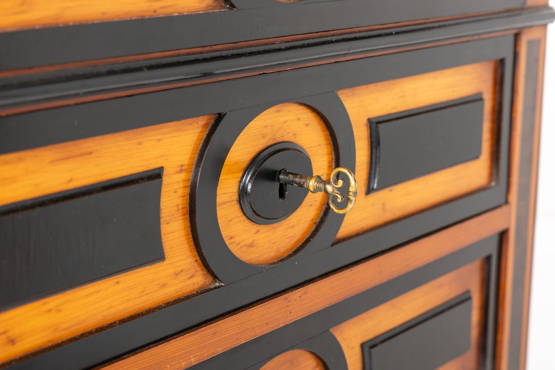 19th Century French Ebony and Kingwood Secrétaire