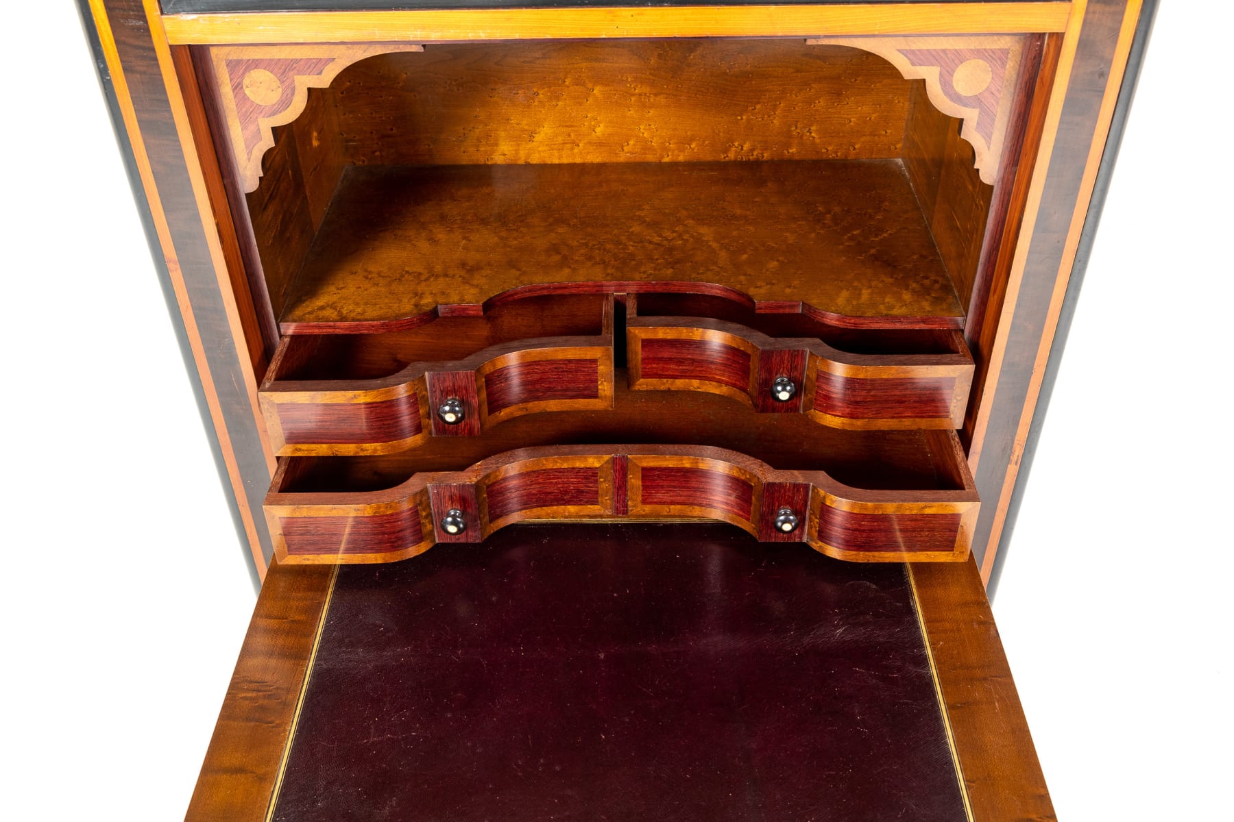 19th Century French Ebony and Kingwood Secrétaire