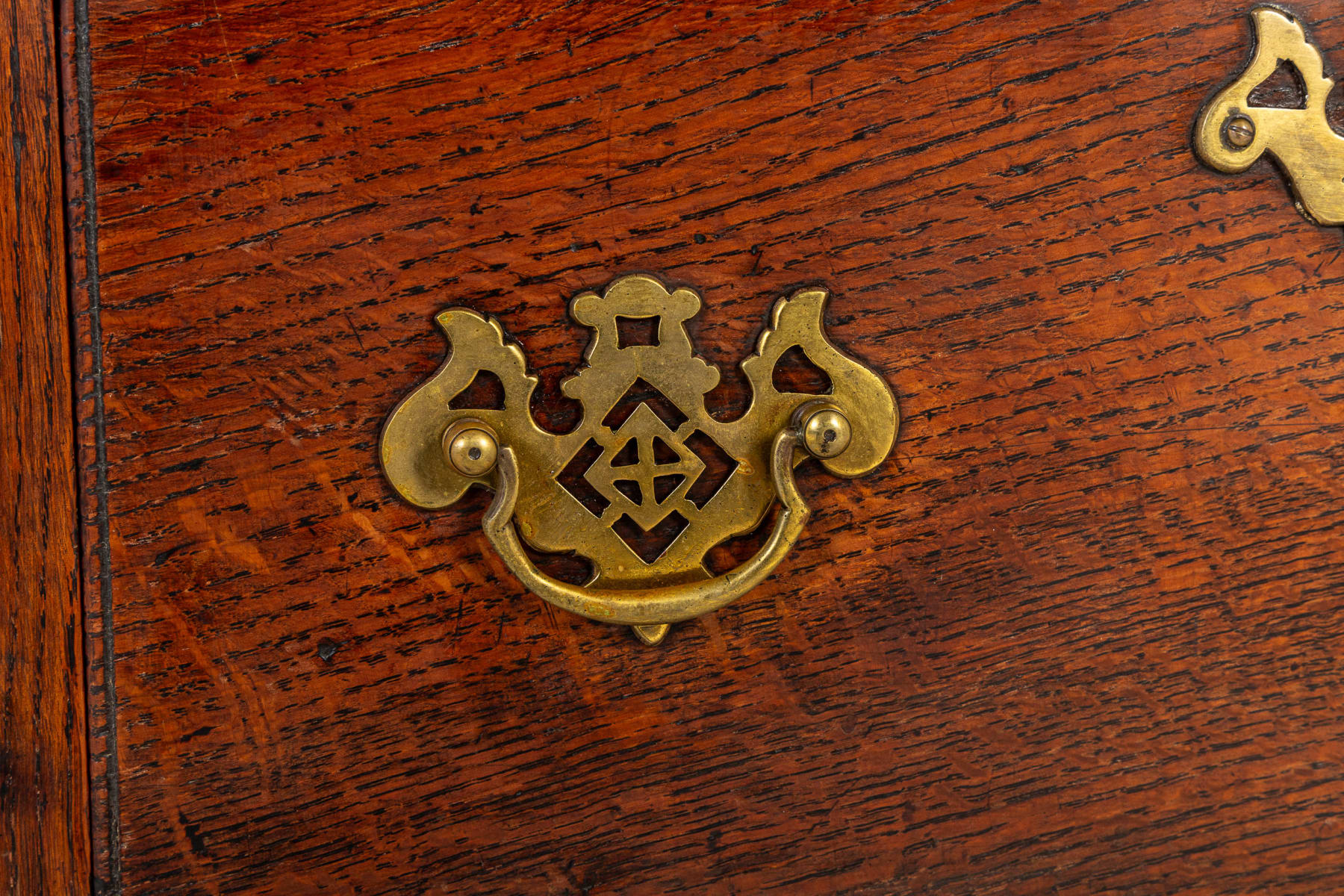 18th Century English Oak Dresser Base