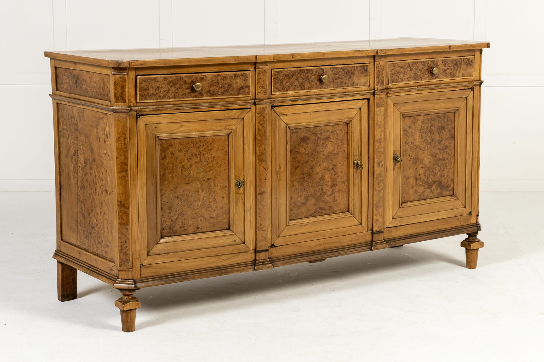 18th Century French Cherry and Elm Enfilade/Sideboard