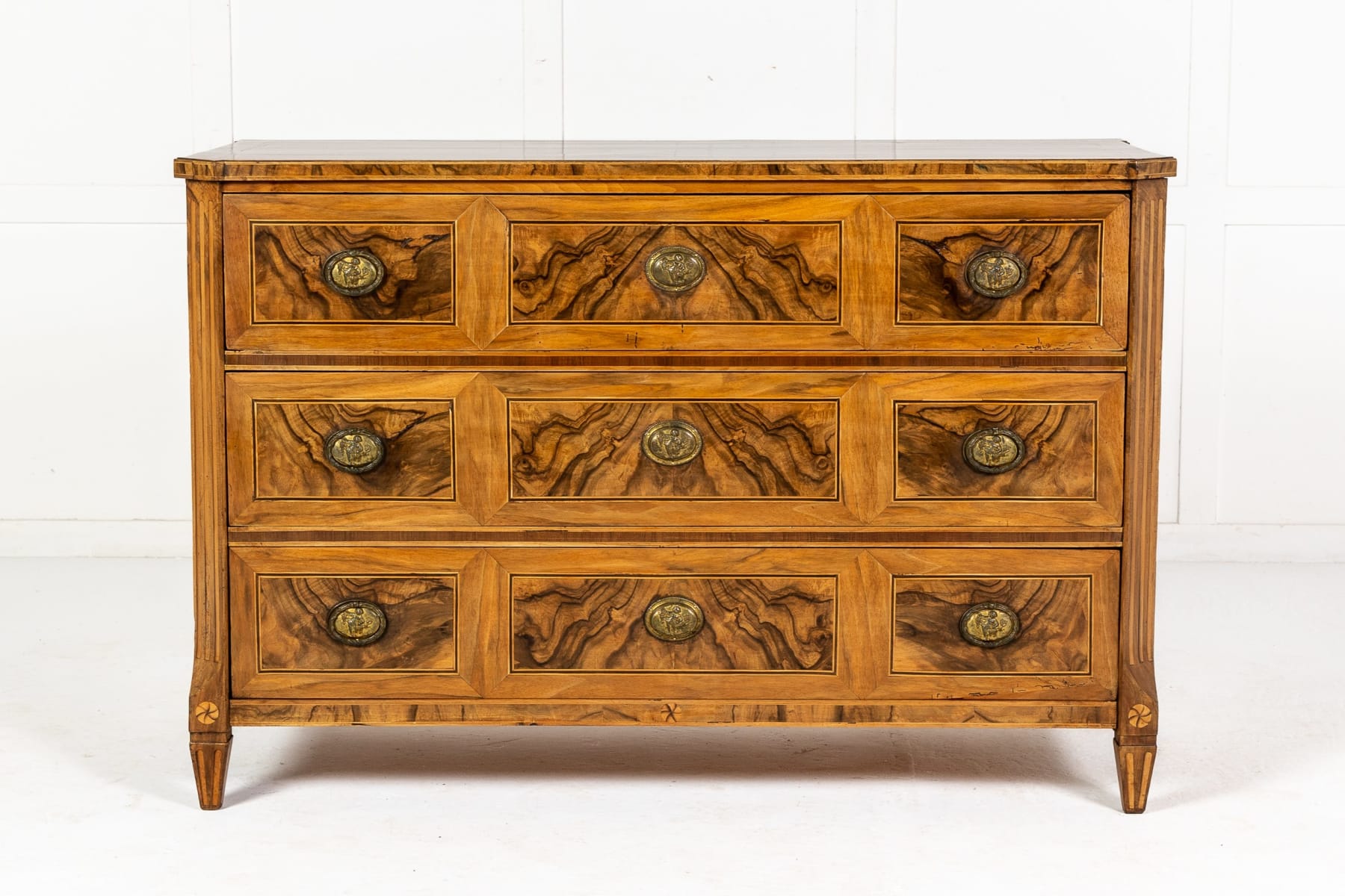 18th Century French Walnut Commode