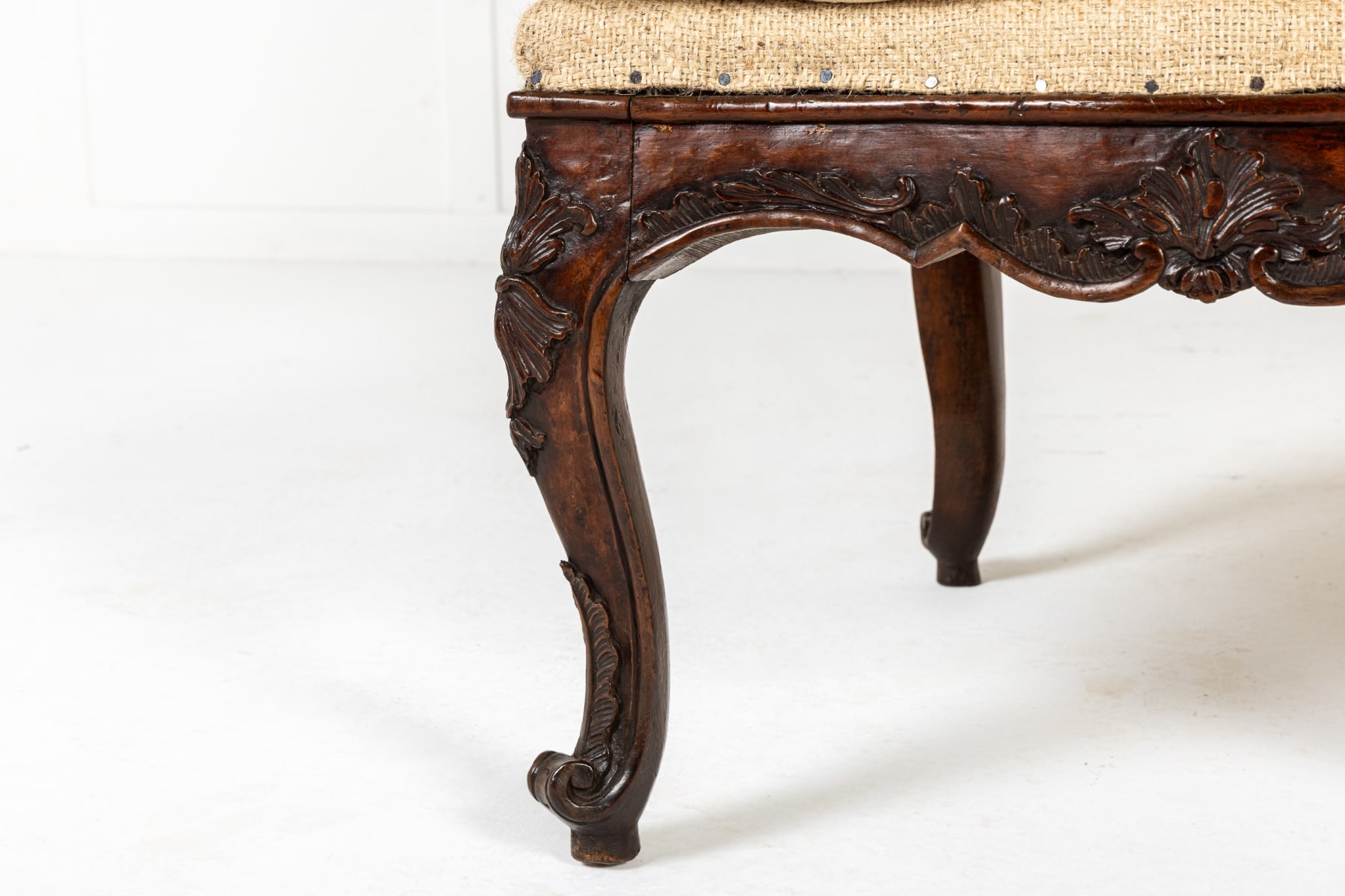 18th Century Italian Walnut Sofa
