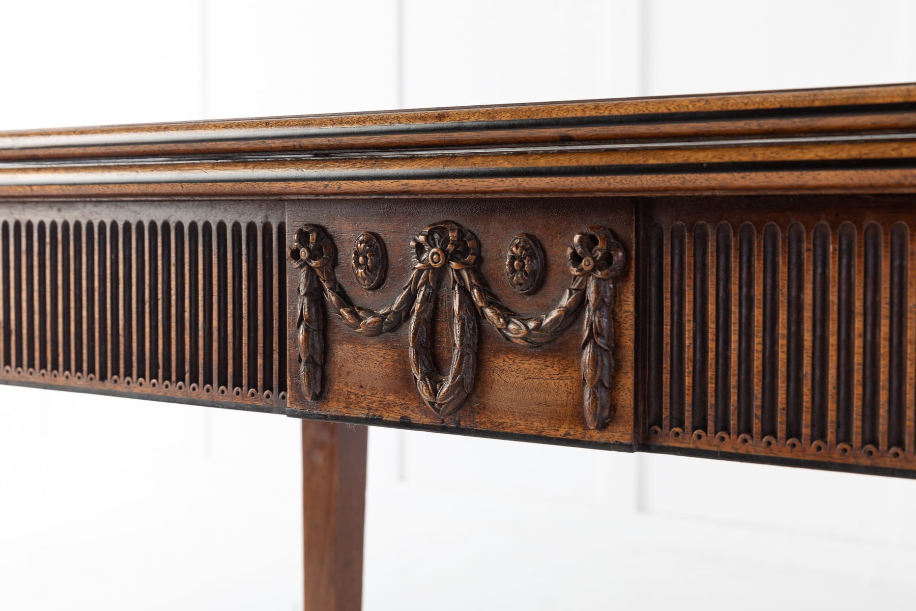 18th Century George III Mahogany Tea Table