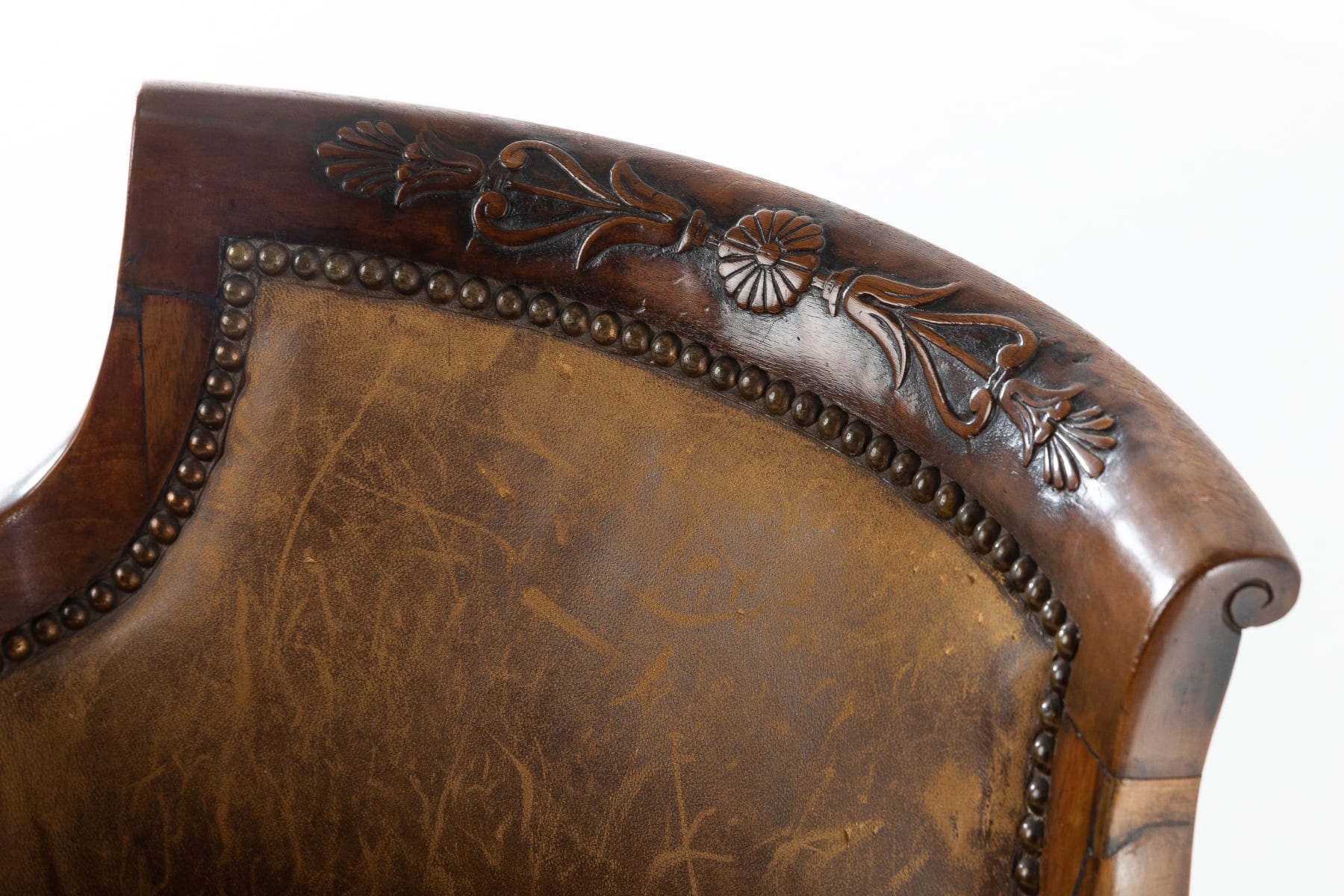 SOLD, Early 19th Century French Swivel Desk Chair