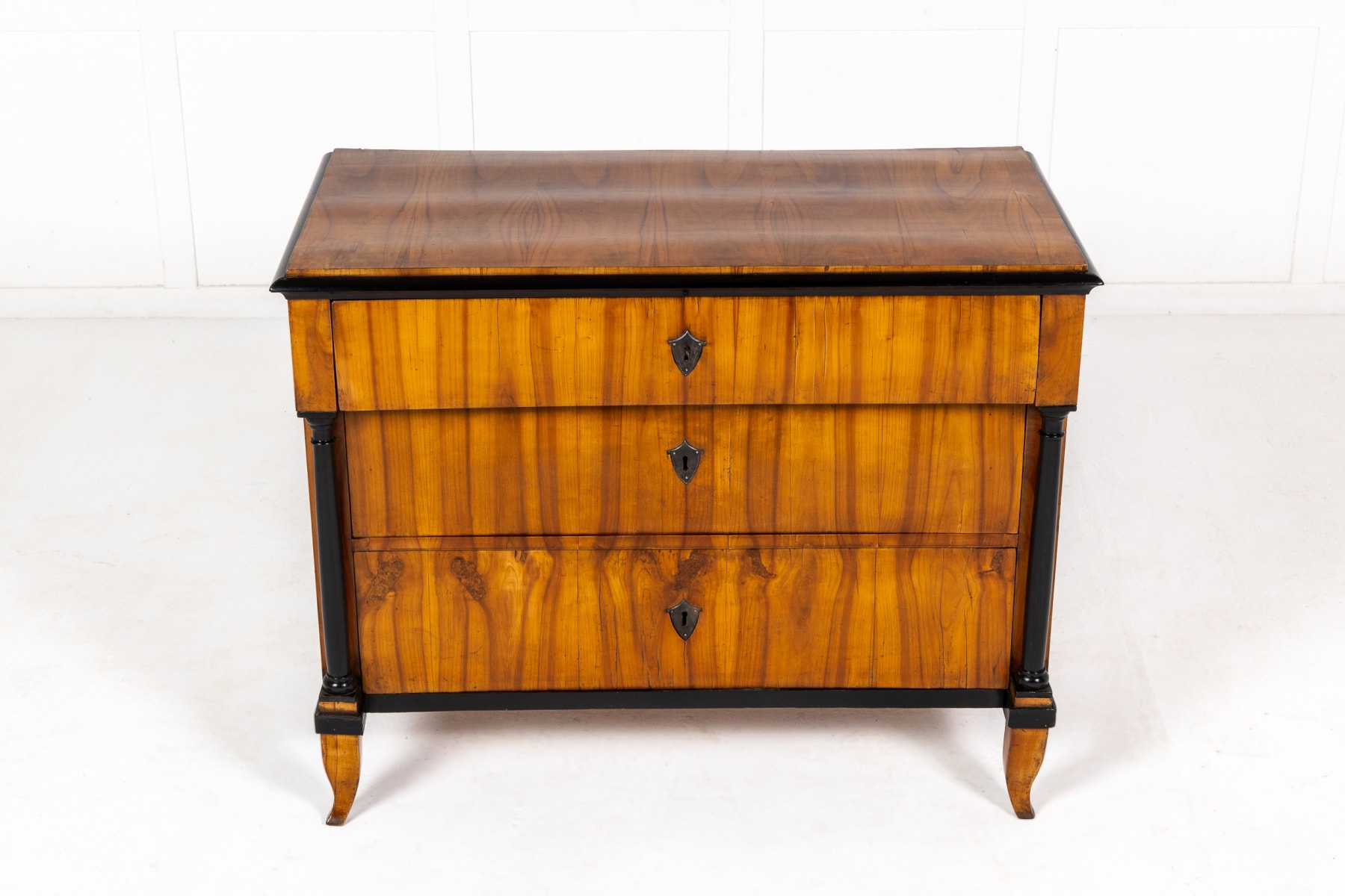 19th Century Biedermeier Cherrywood Chest of Drawers