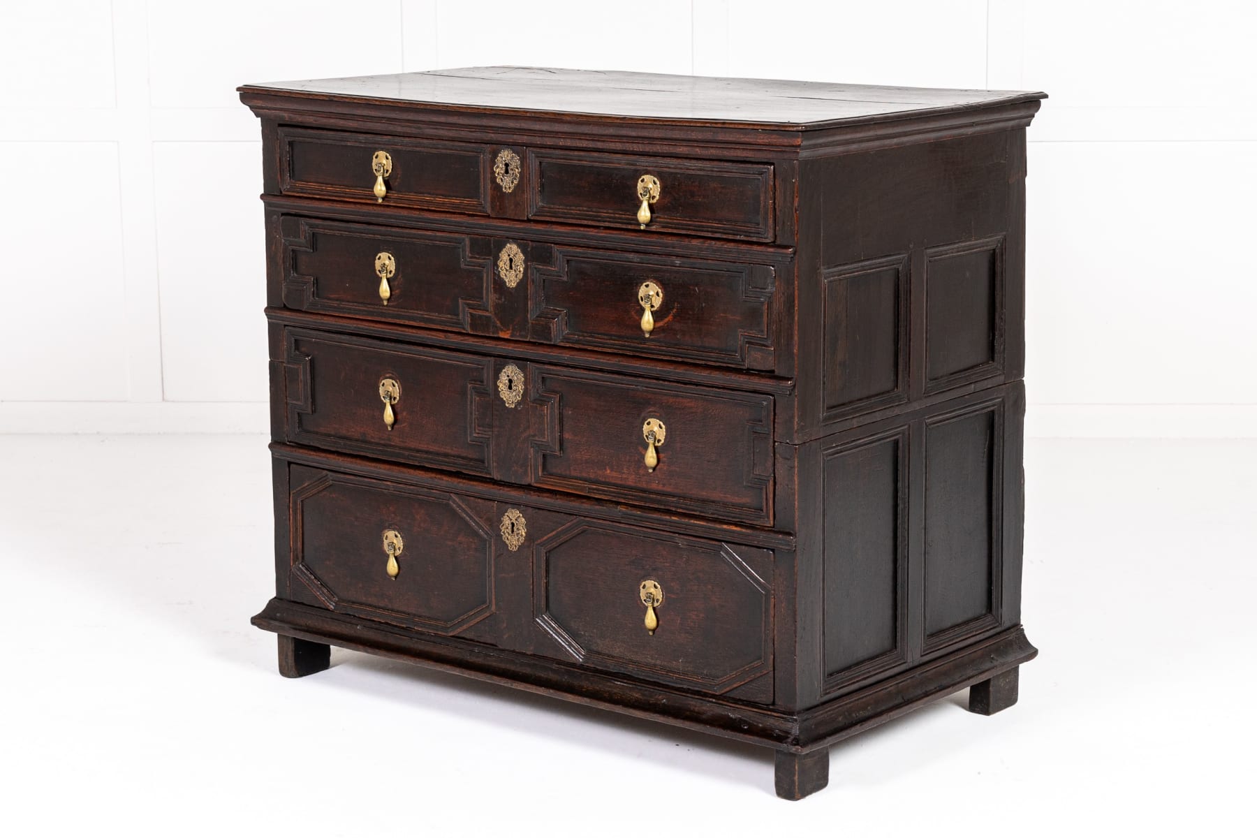 17th Century English Oak Chest of Drawers