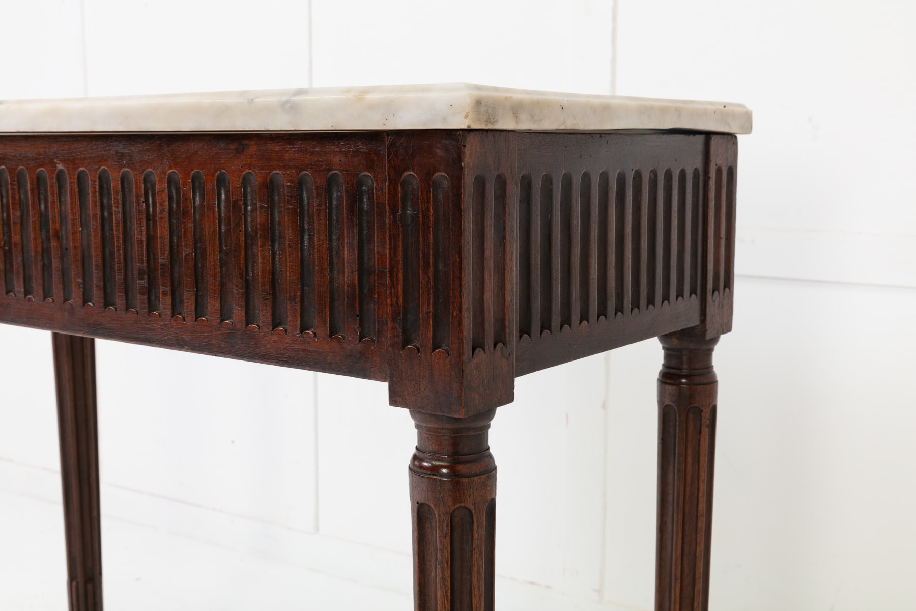 SOLD, 18th Century French Console Table with Marble Top