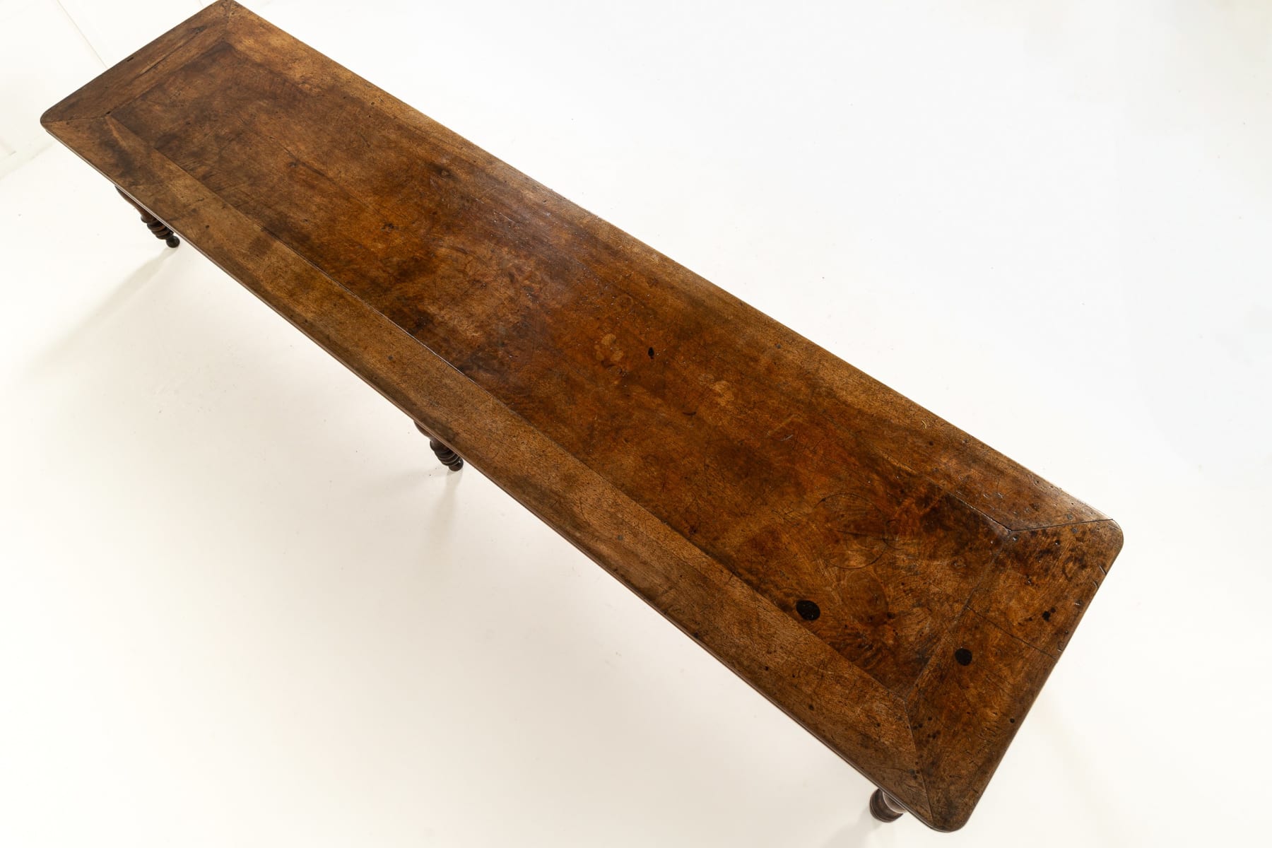 Monumental 19th Century French Walnut Table